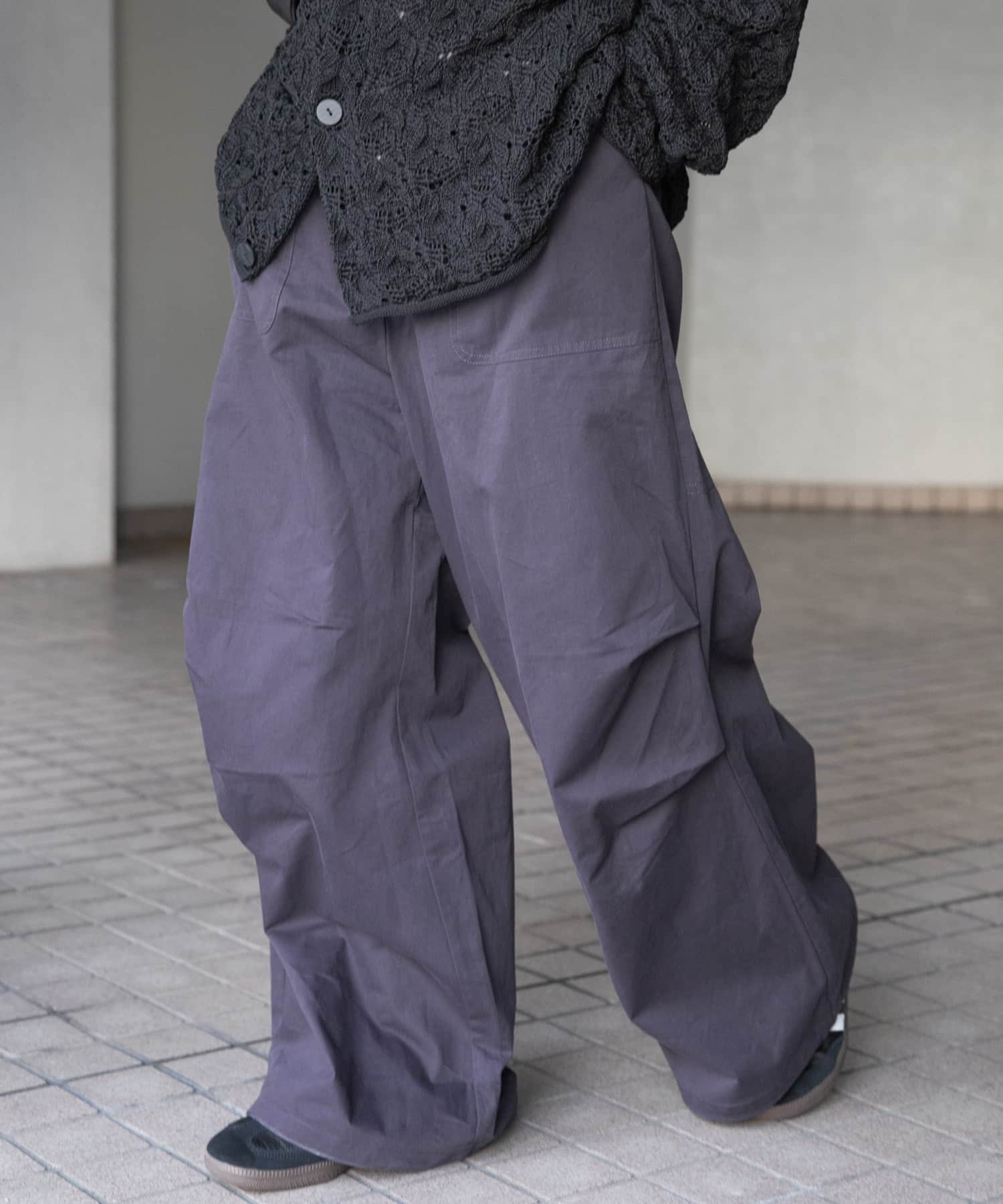 ベイカーワイドパンツ