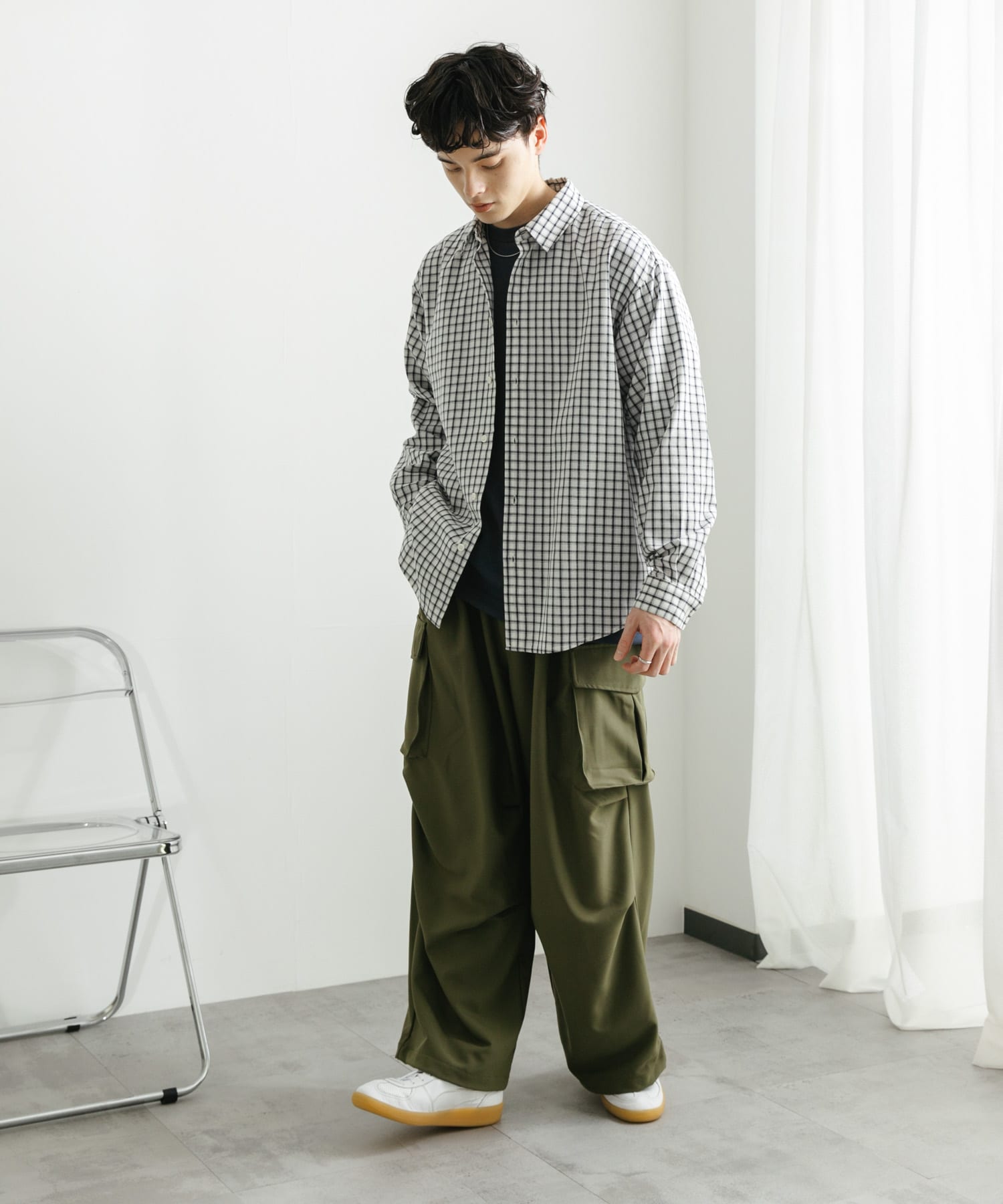 身長：172cm サイズ：M