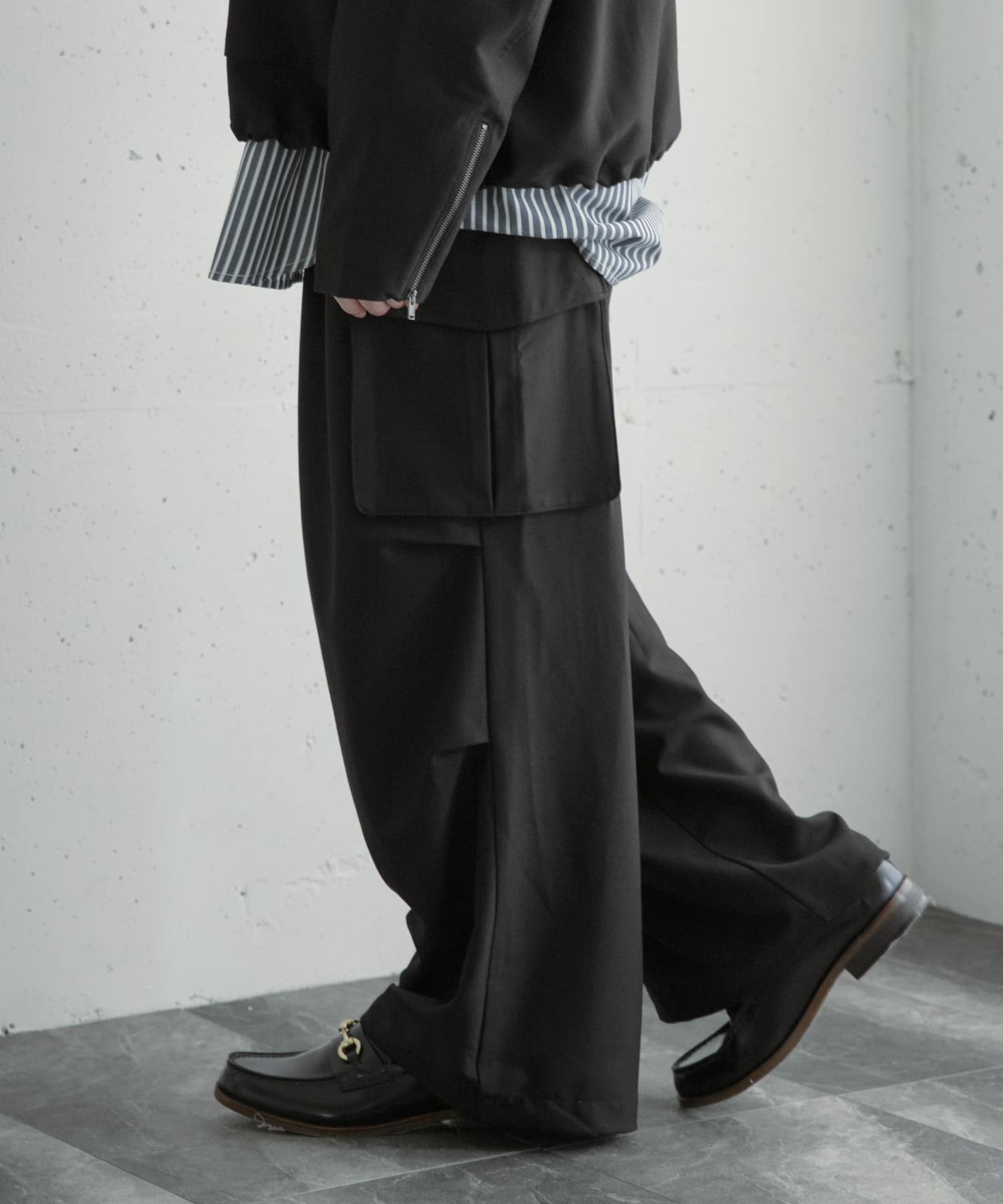 身長：177cm サイズ：L