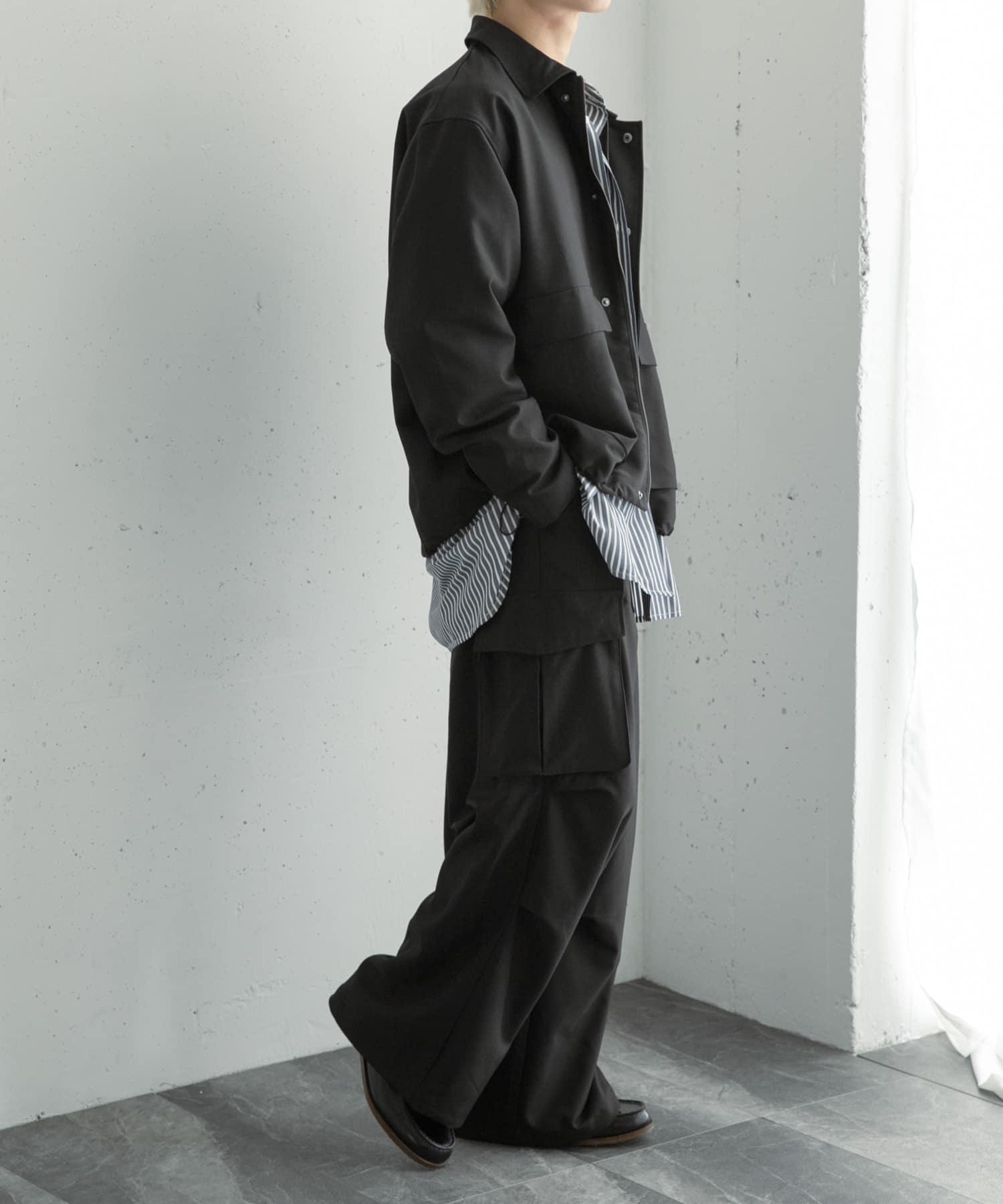 身長：177cm サイズ：L