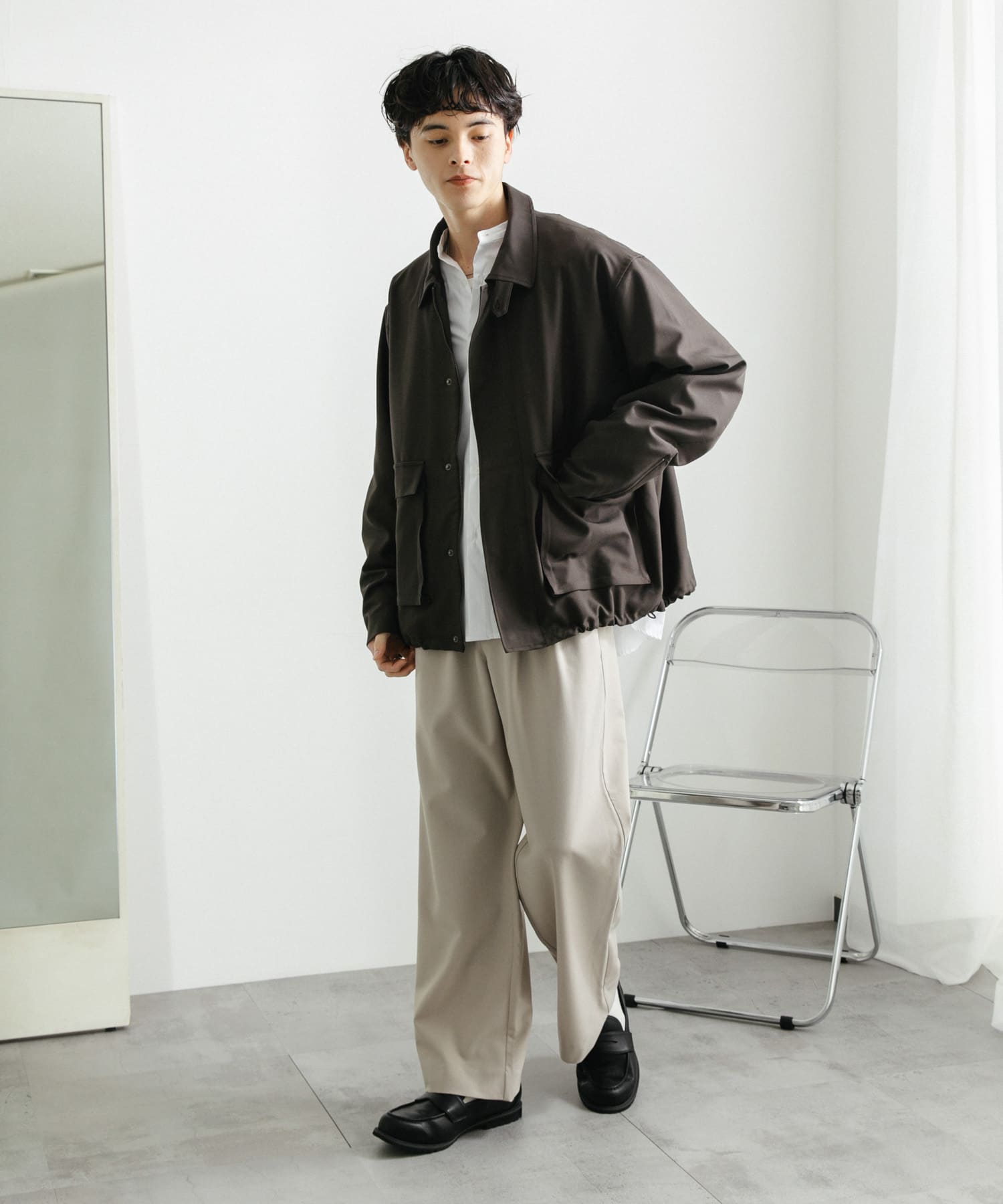 身長：172cm サイズ：L