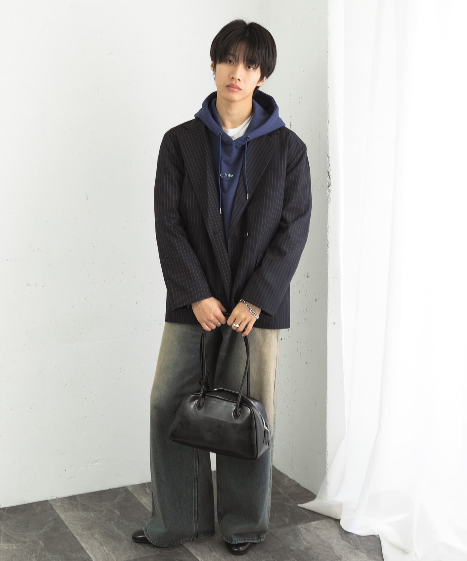 身長：172cm サイズ：L