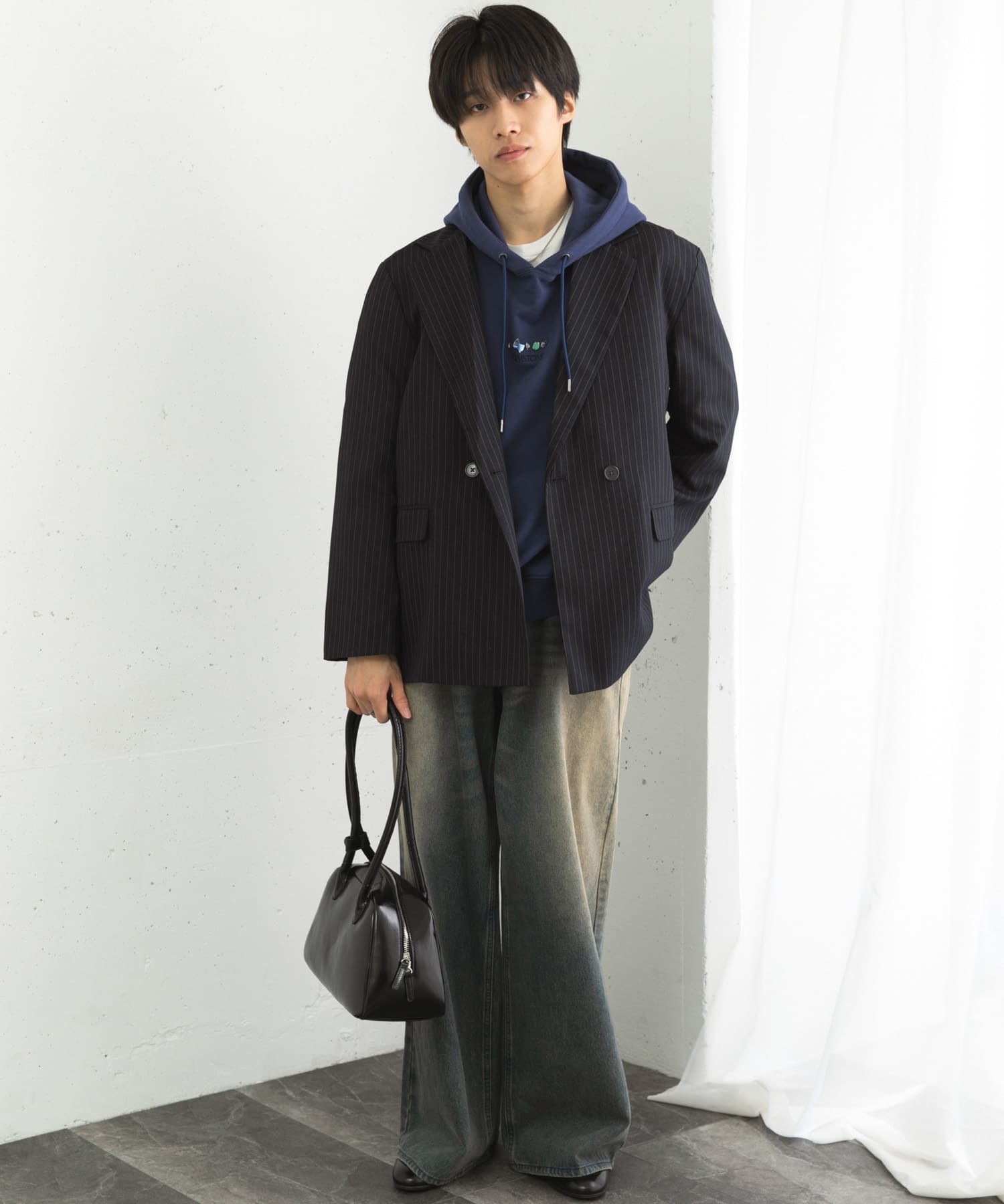 身長：172cm サイズ：L