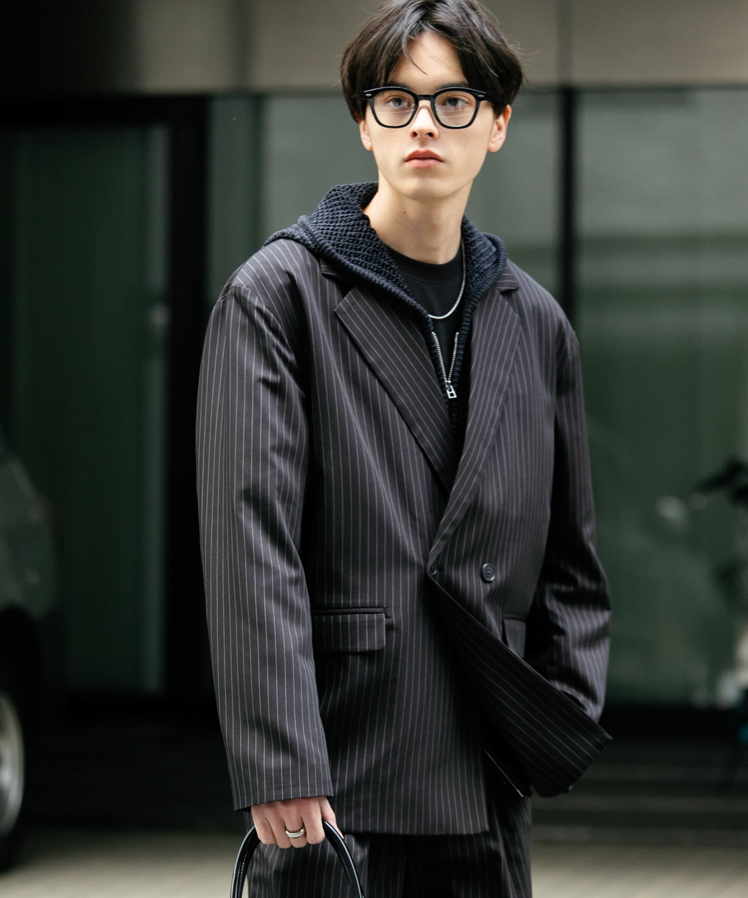 身長：173cm サイズ：L