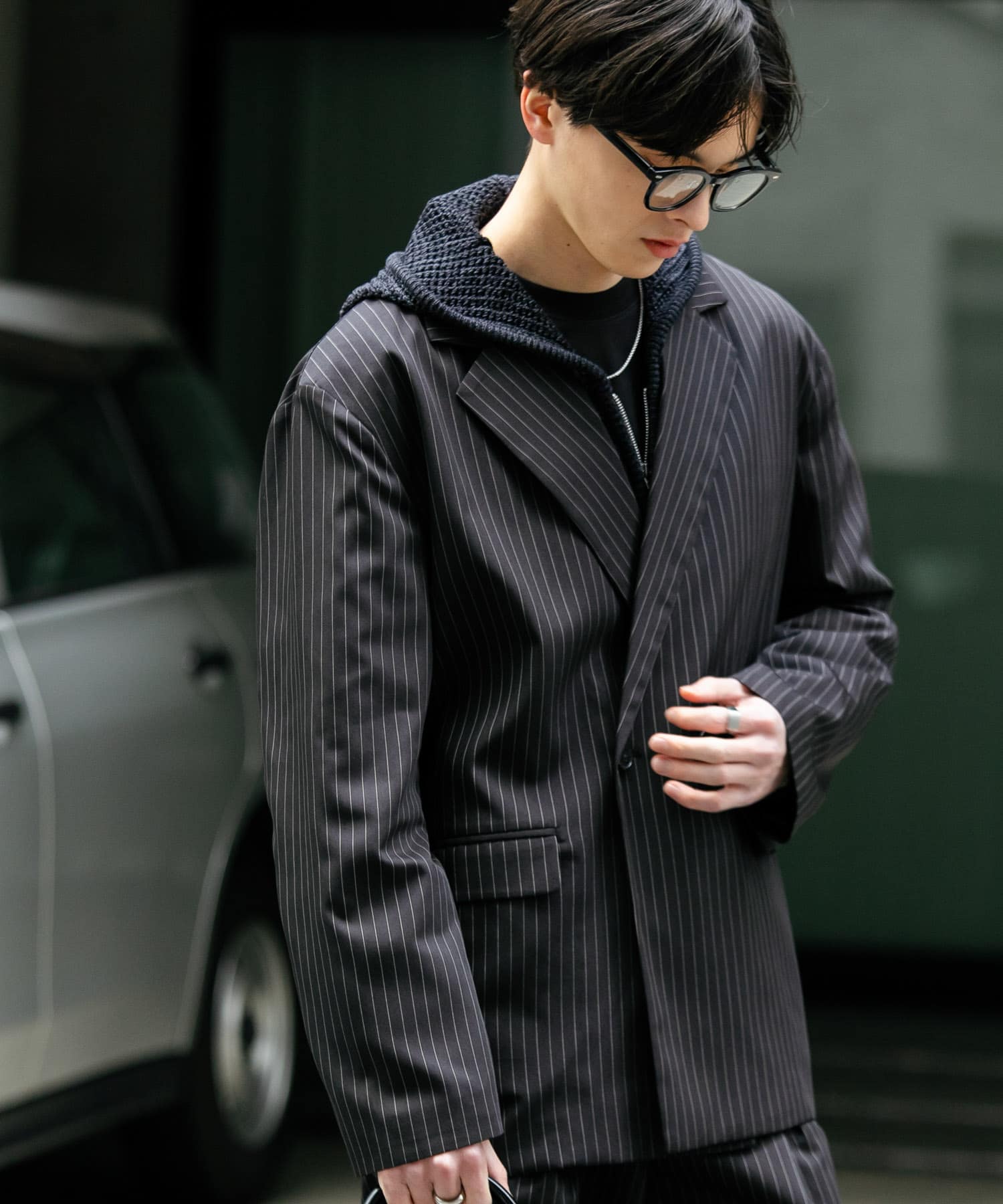 身長：173cm サイズ：L