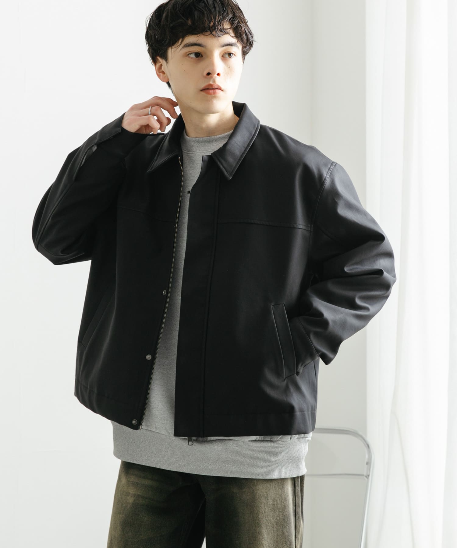 FLジップブルゾン