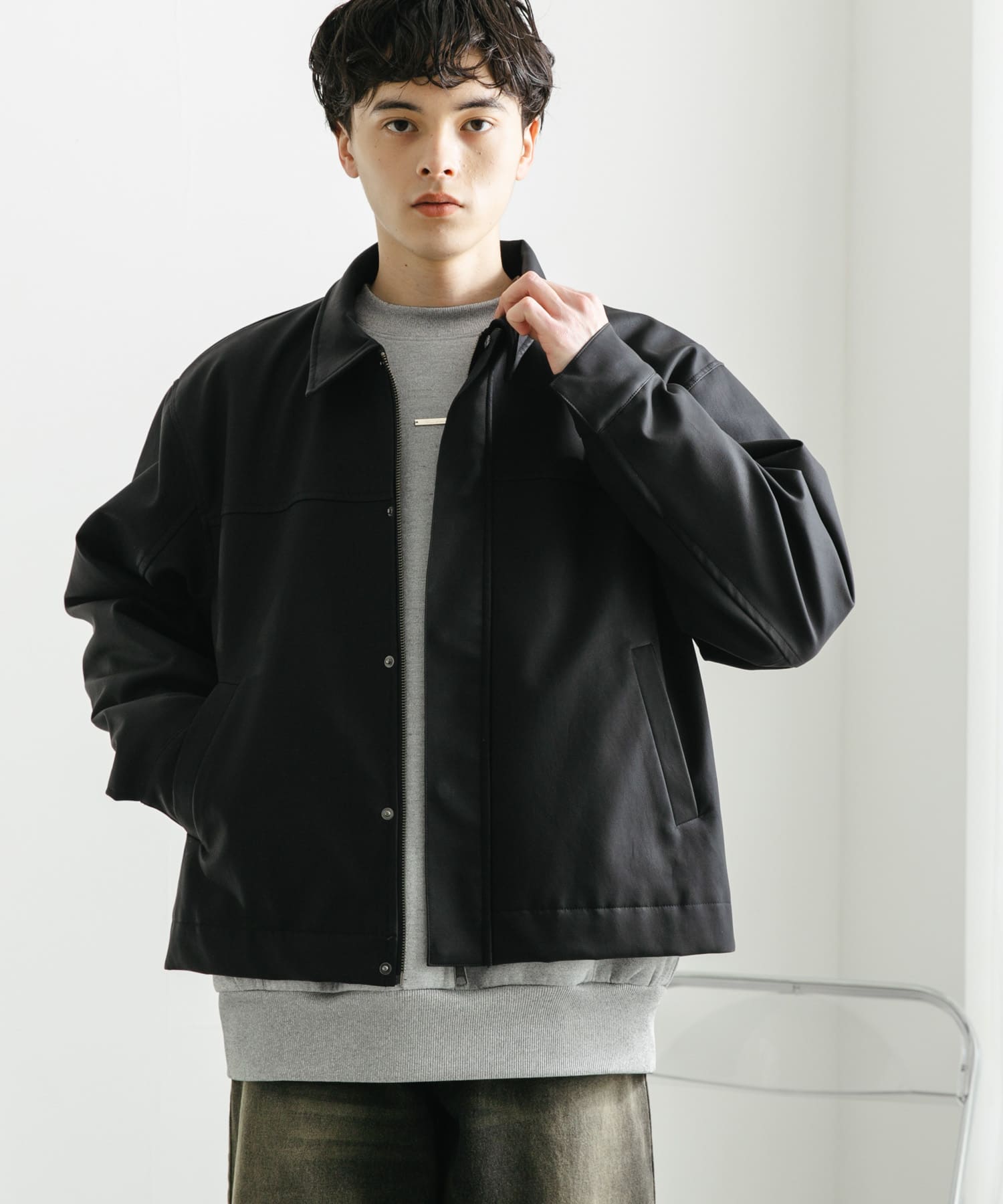 身長：172cm サイズ：L