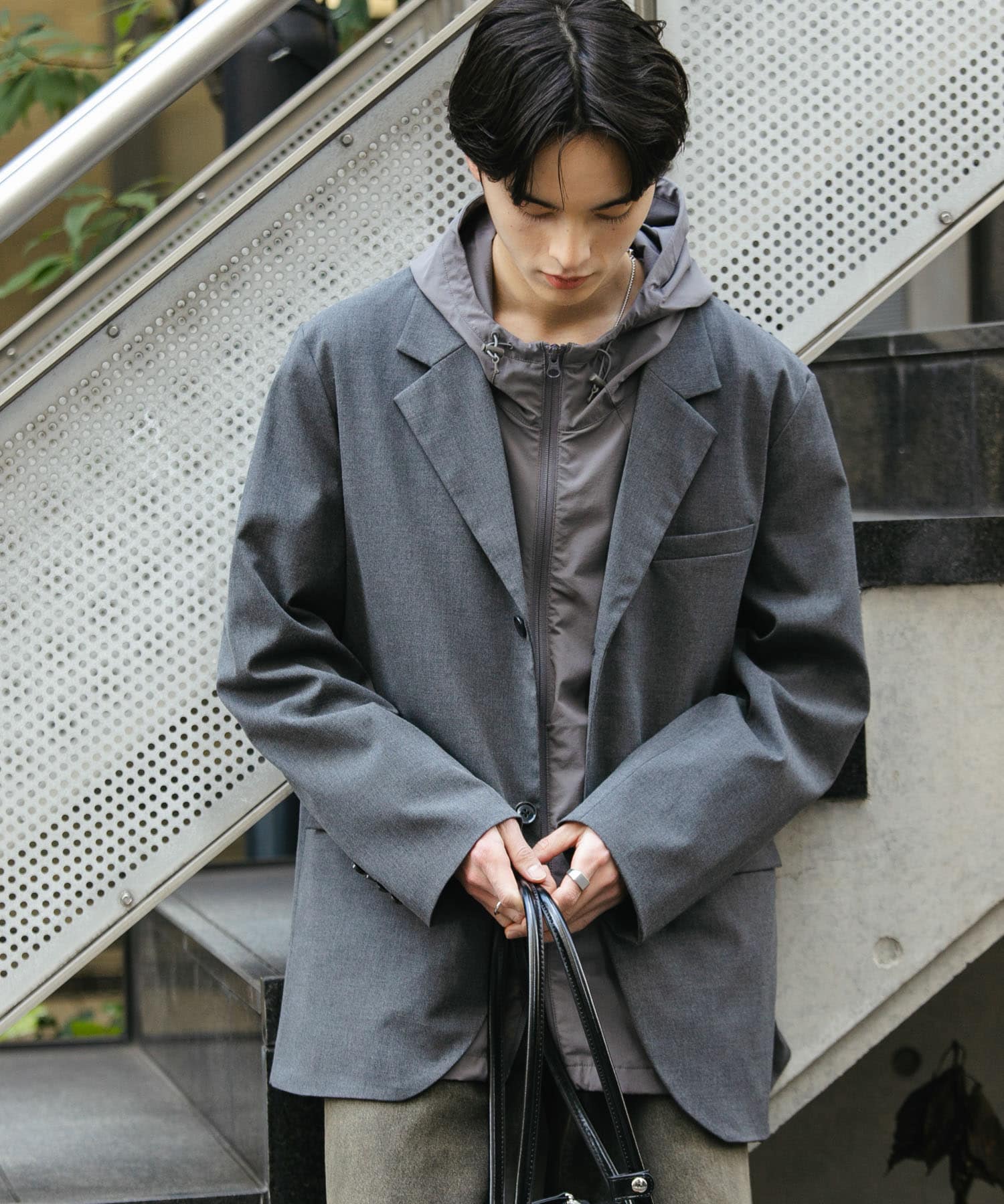 身長：173cm サイズ：L