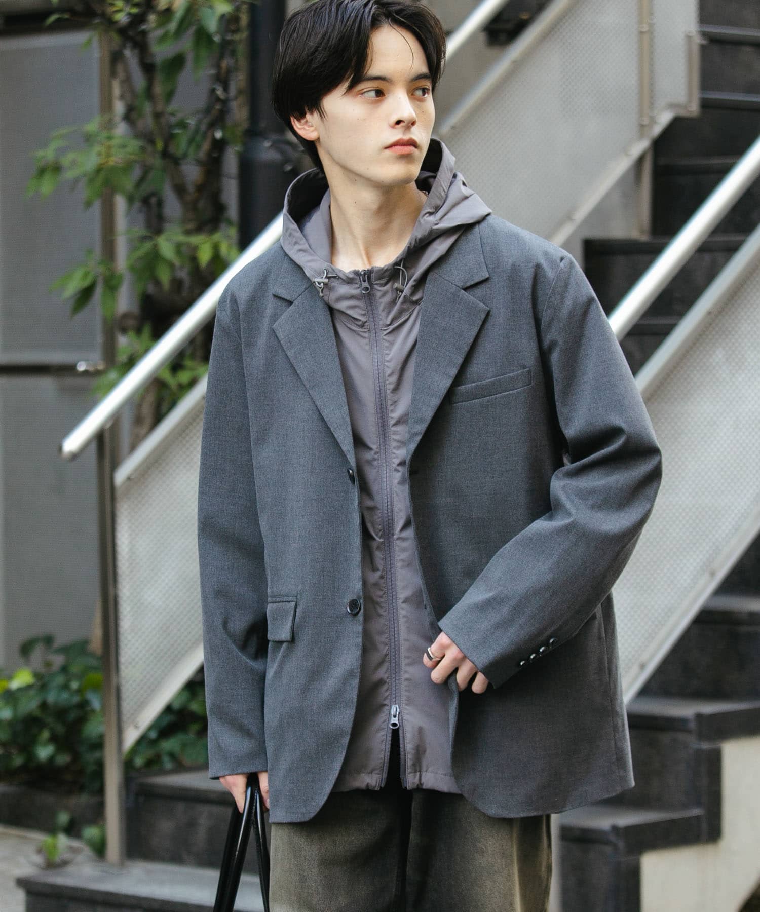 身長：173cm サイズ：L