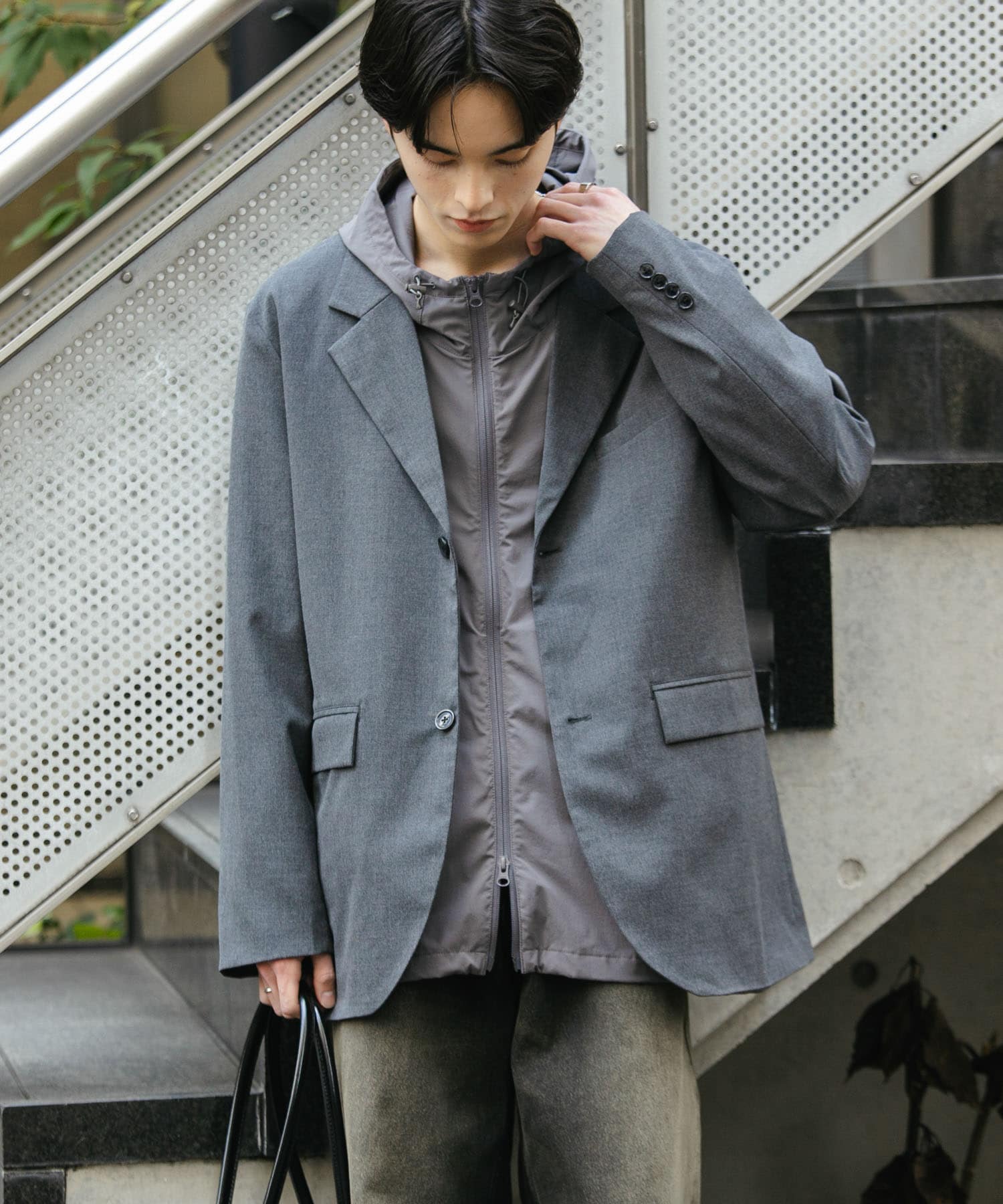 身長：173cm サイズ：L