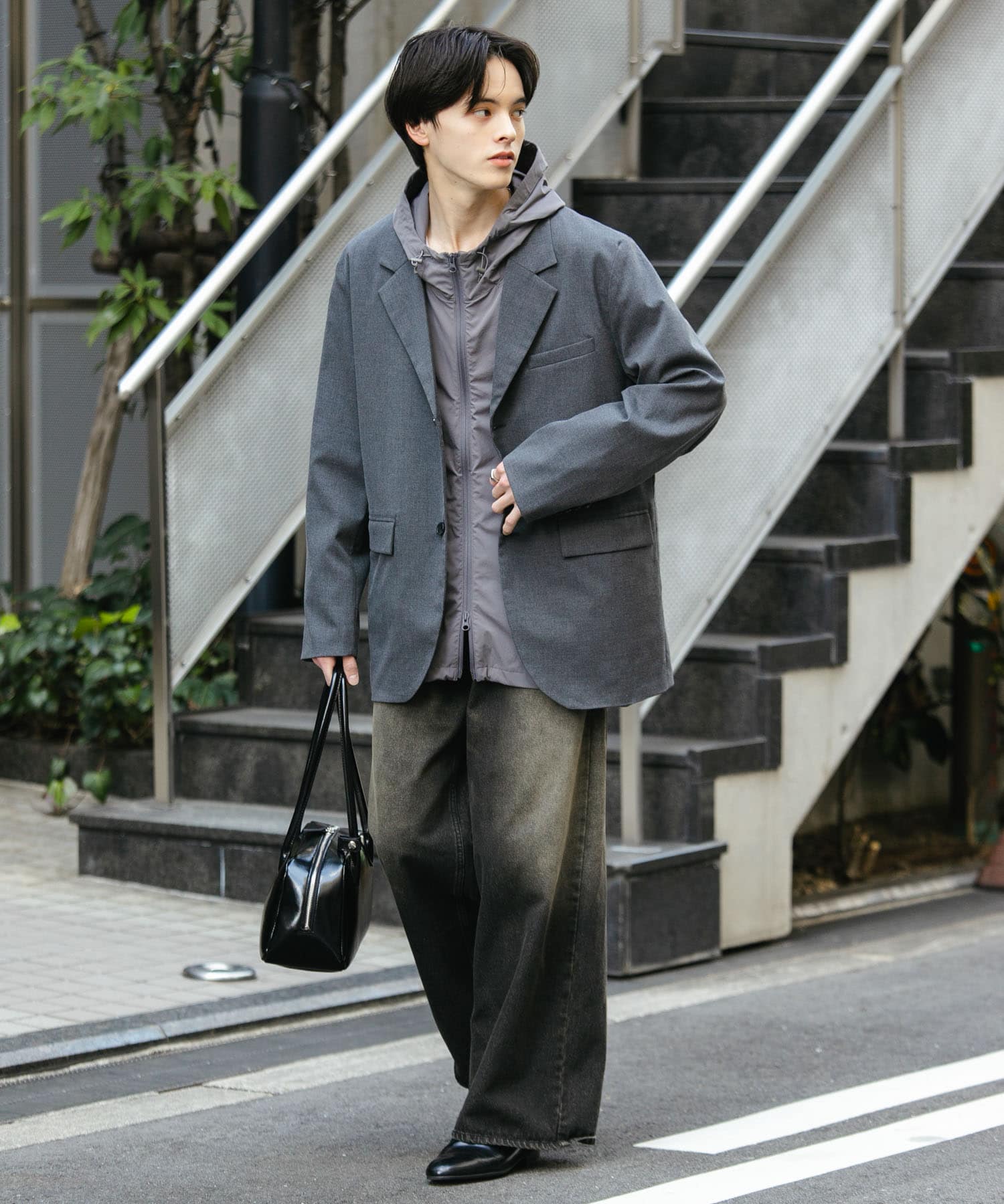 身長：173cm サイズ：L