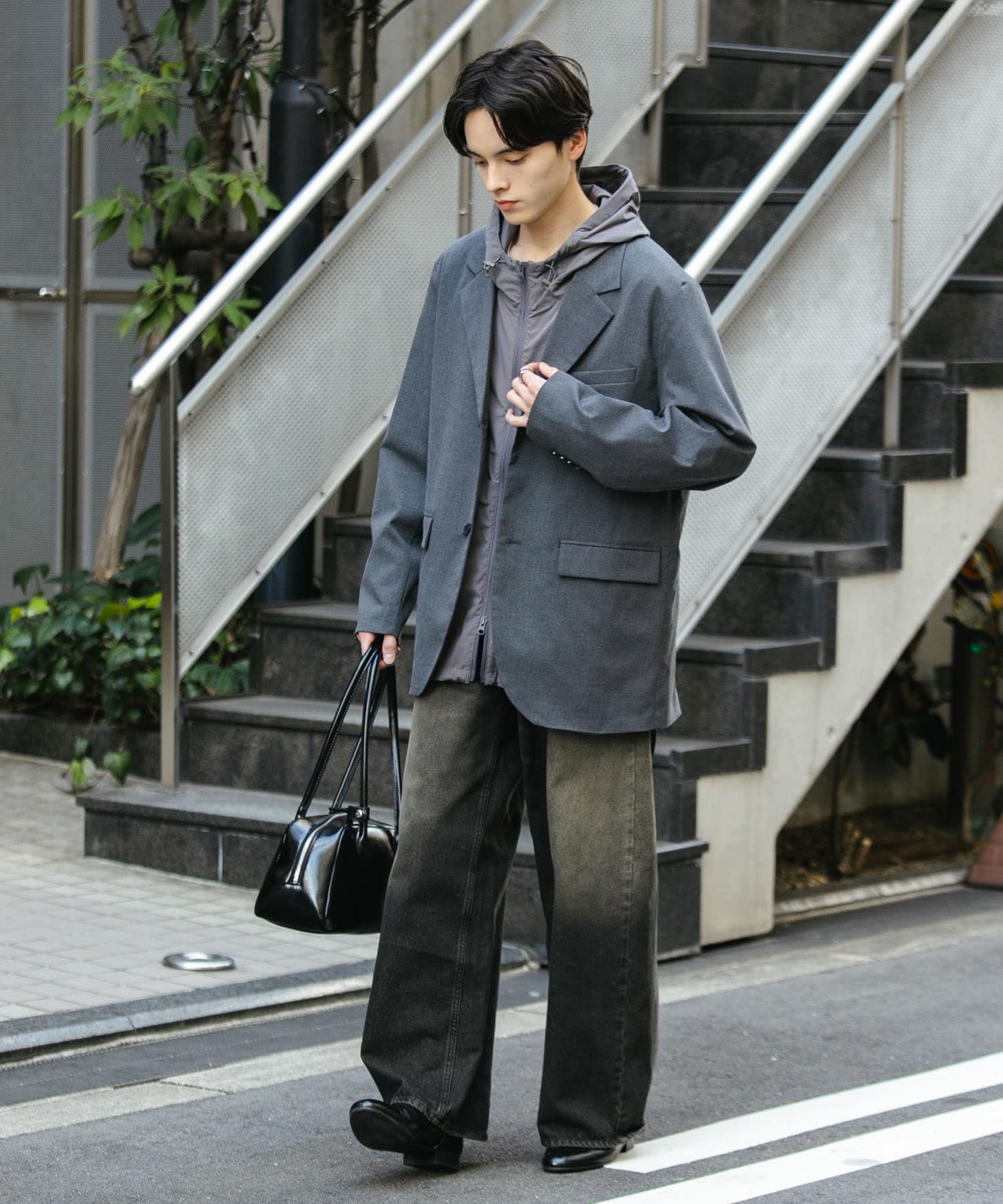 身長：173cm サイズ：L