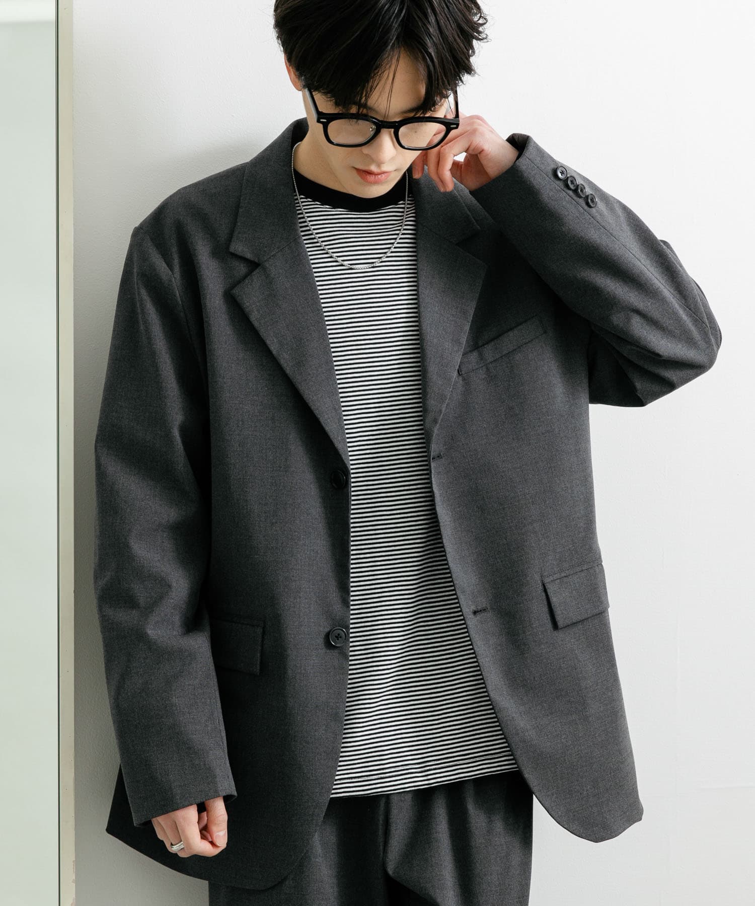 身長：173cm サイズ：L