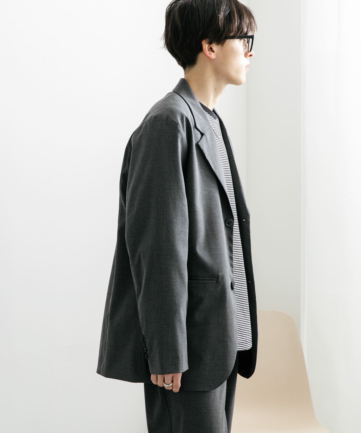 身長：173cm サイズ：L