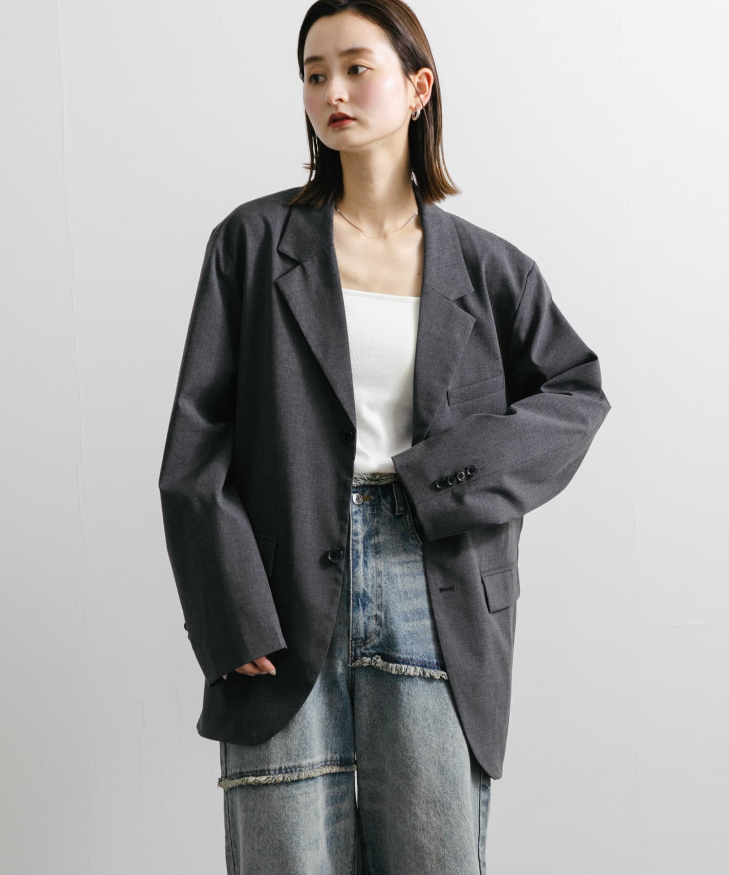 身長：169cm サイズ：L