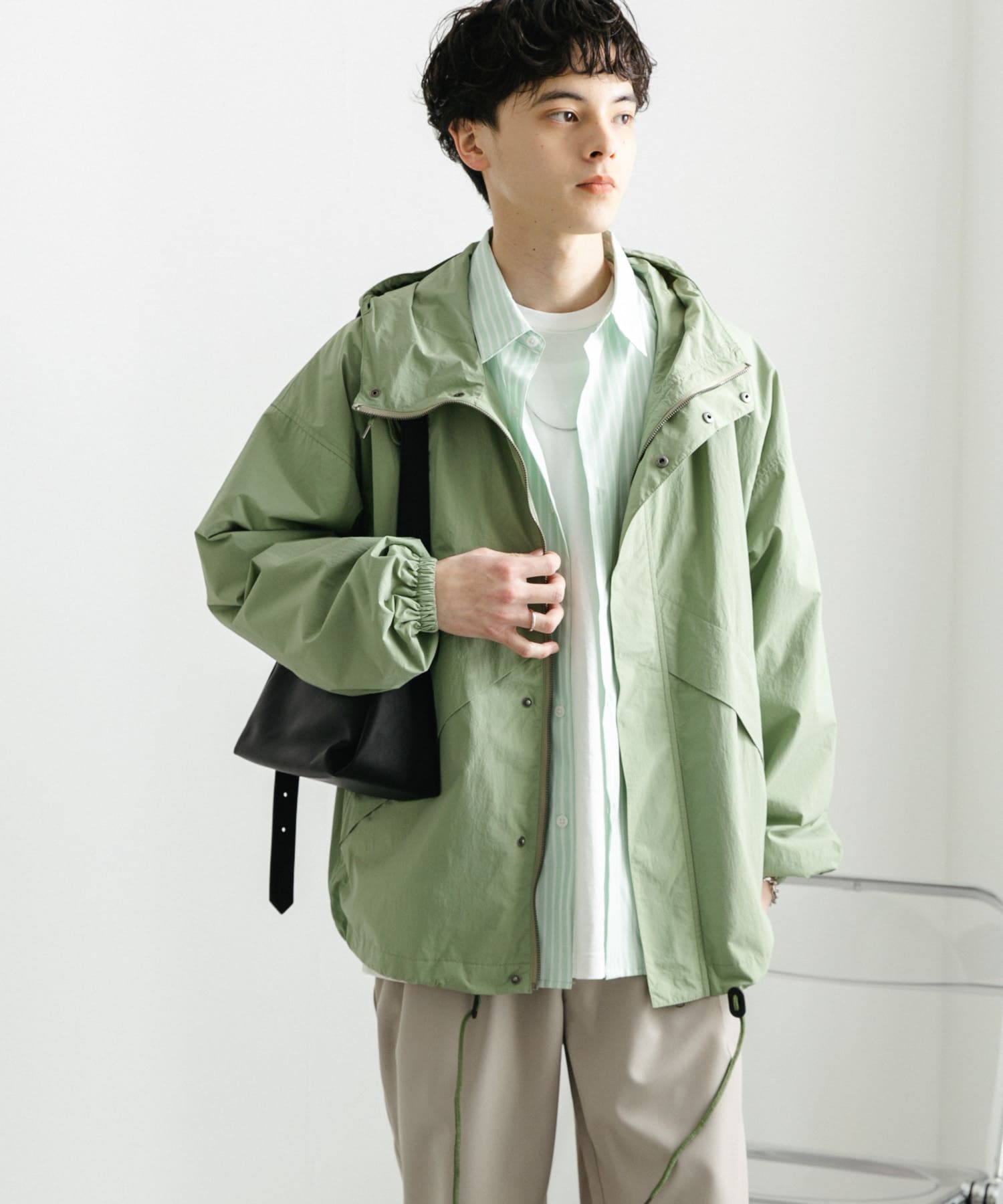 身長：172cm サイズ：L