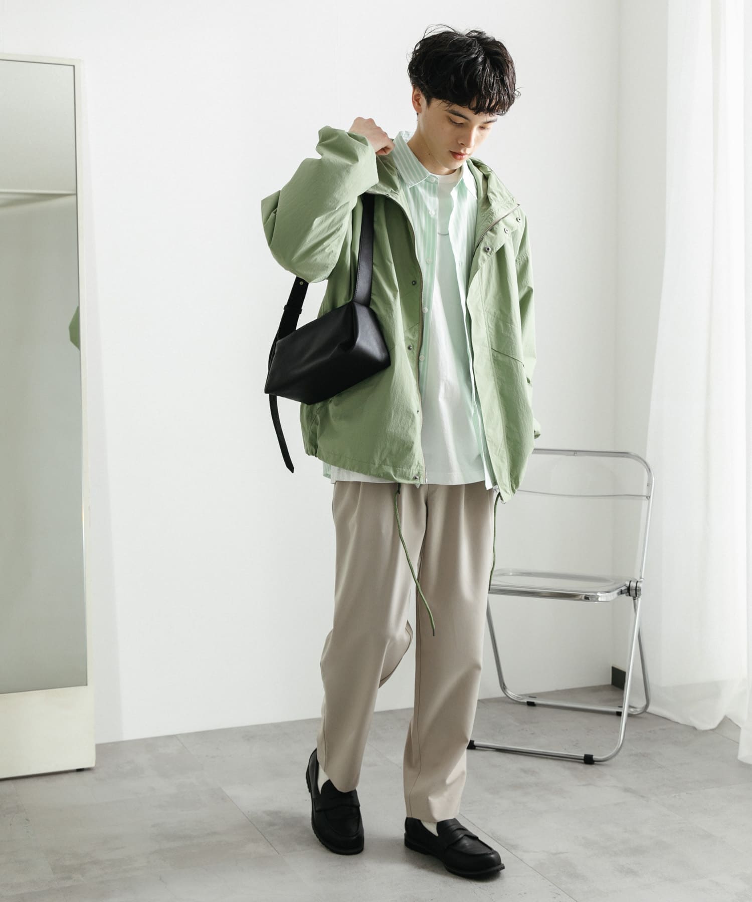 身長：172cm サイズ：L