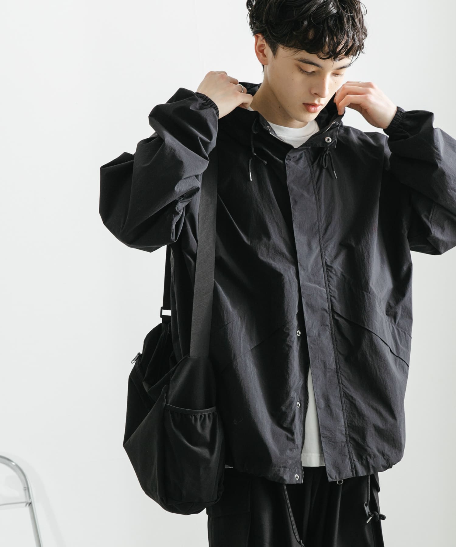 身長：172cm サイズ：L