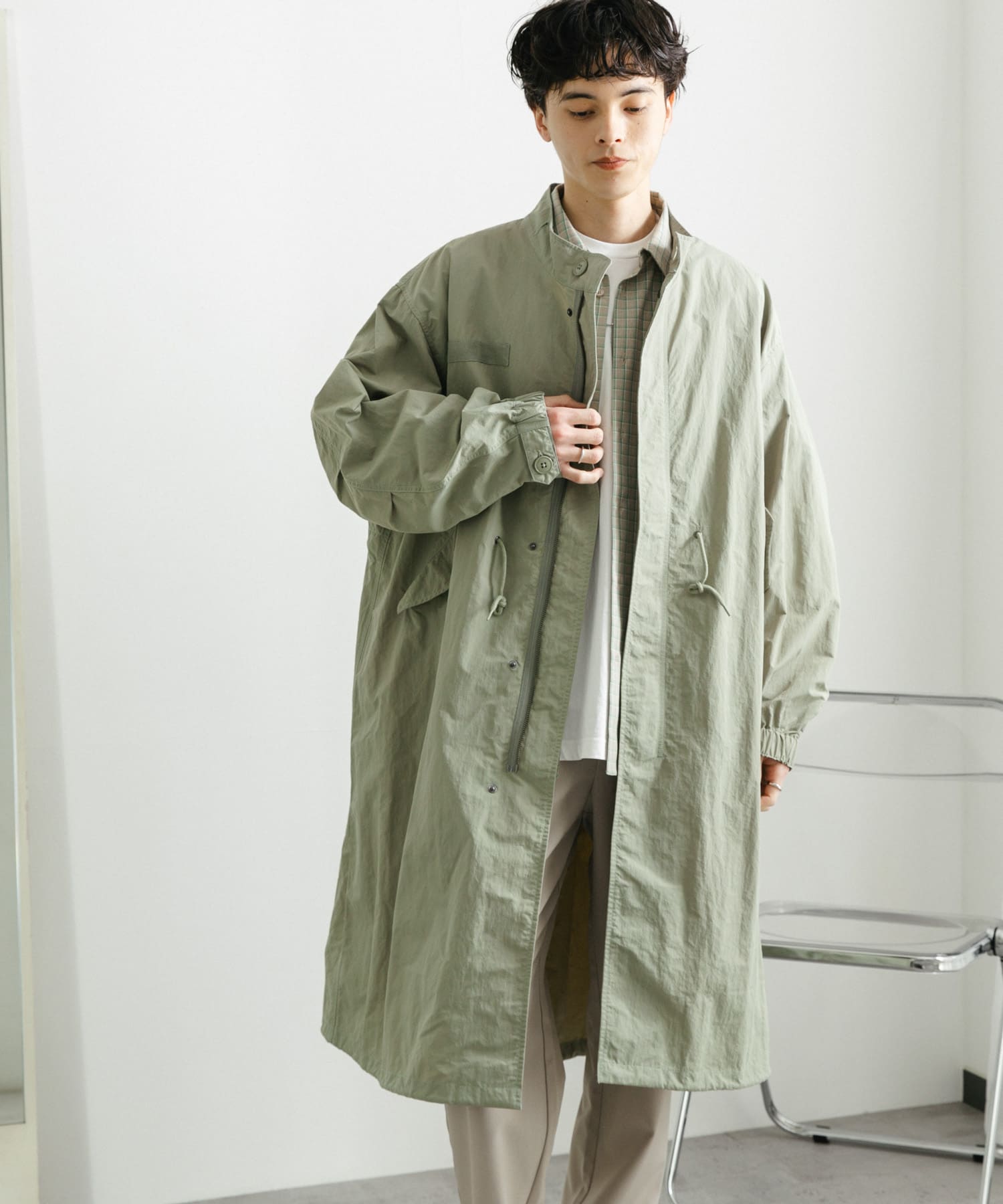 身長：172cm サイズ：L