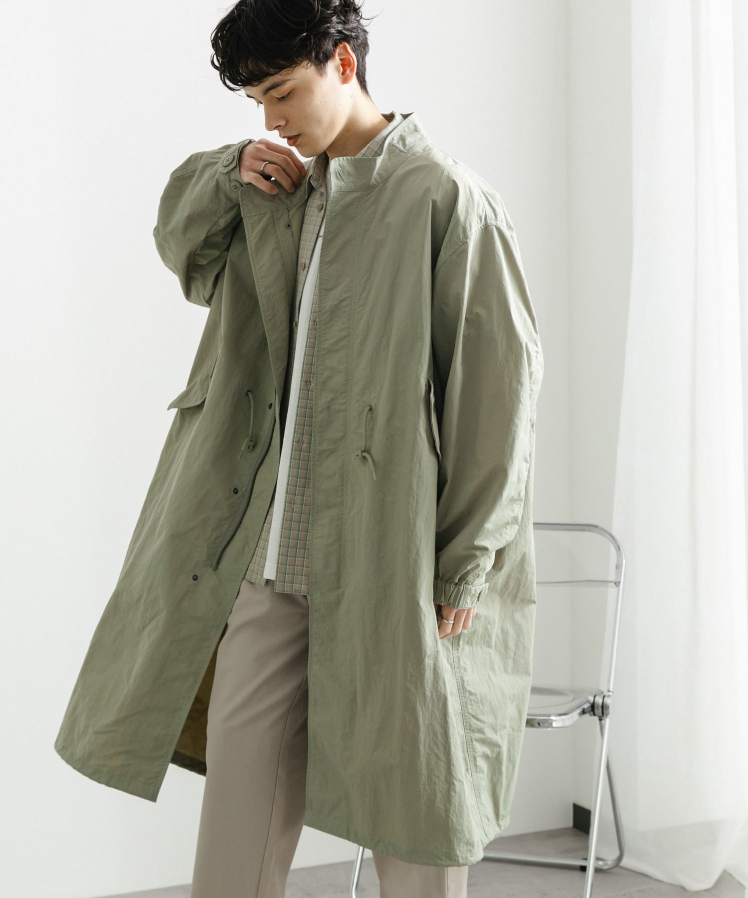 身長：172cm サイズ：L