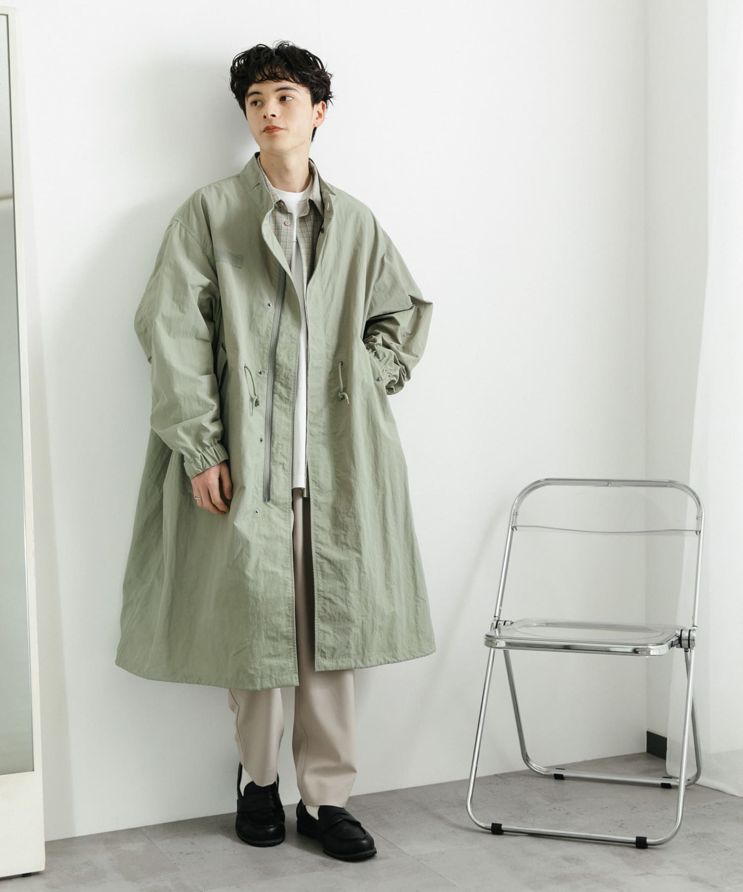 身長：172cm サイズ：L