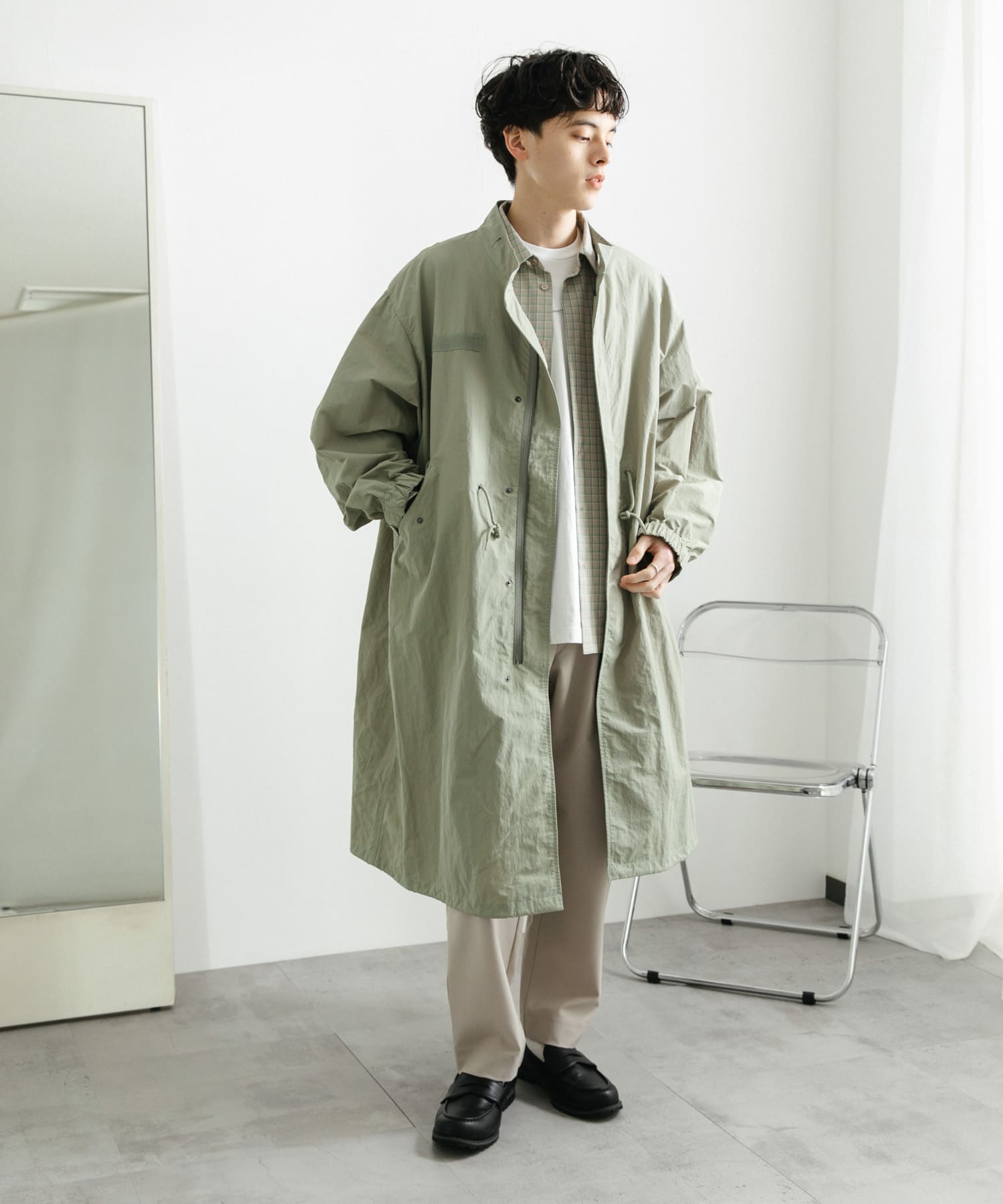 身長：172cm サイズ：L