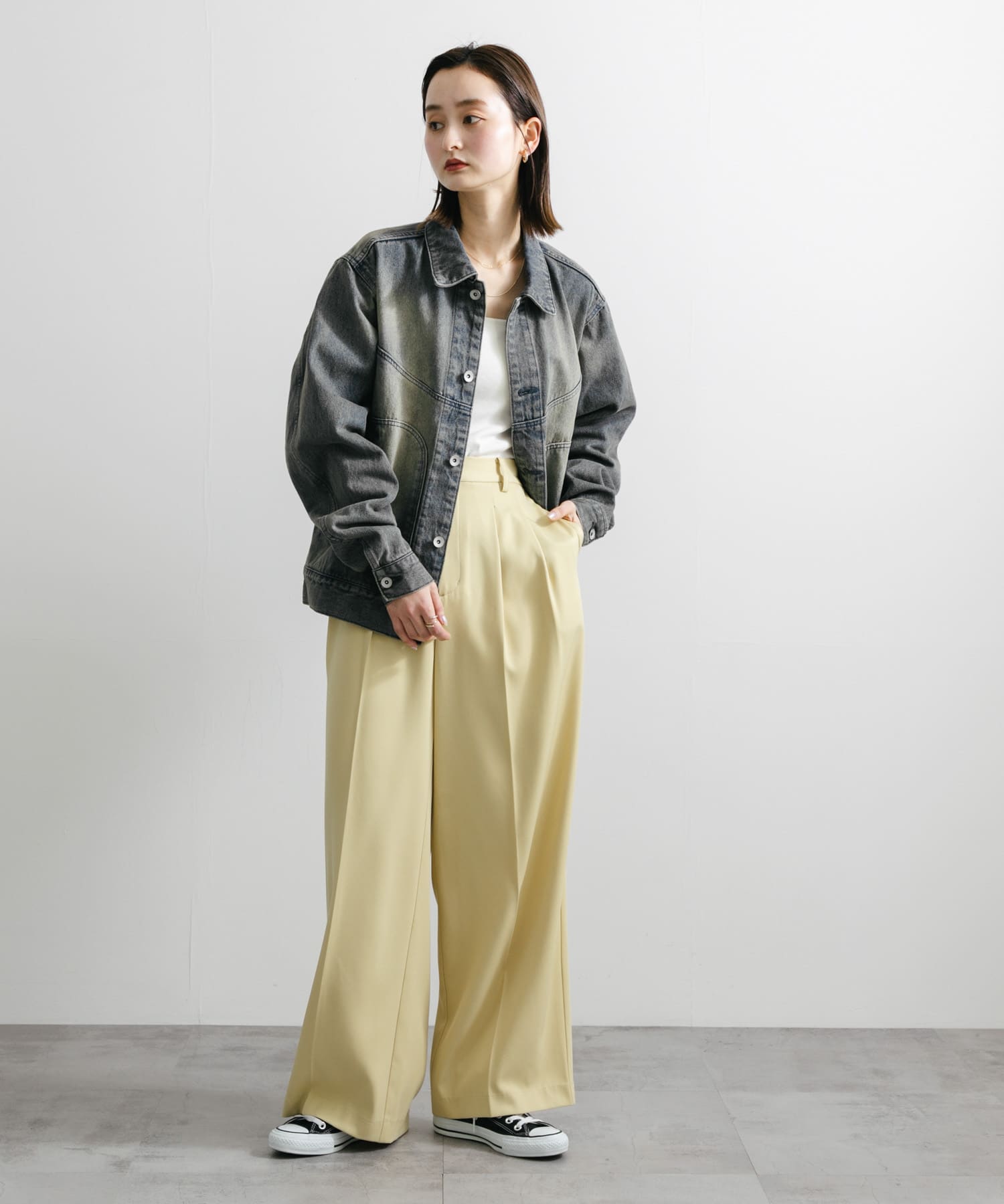 身長：169cm サイズ：L