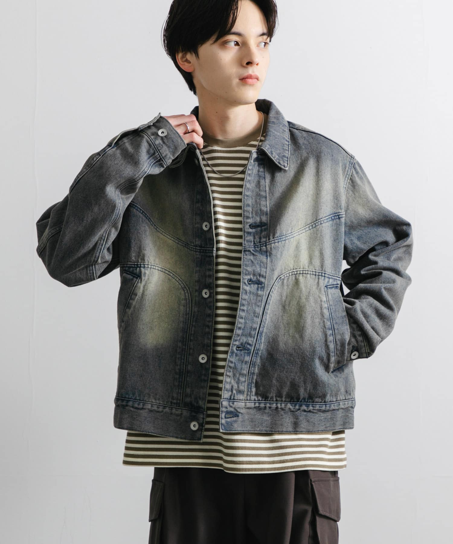 身長：169cm サイズ：L