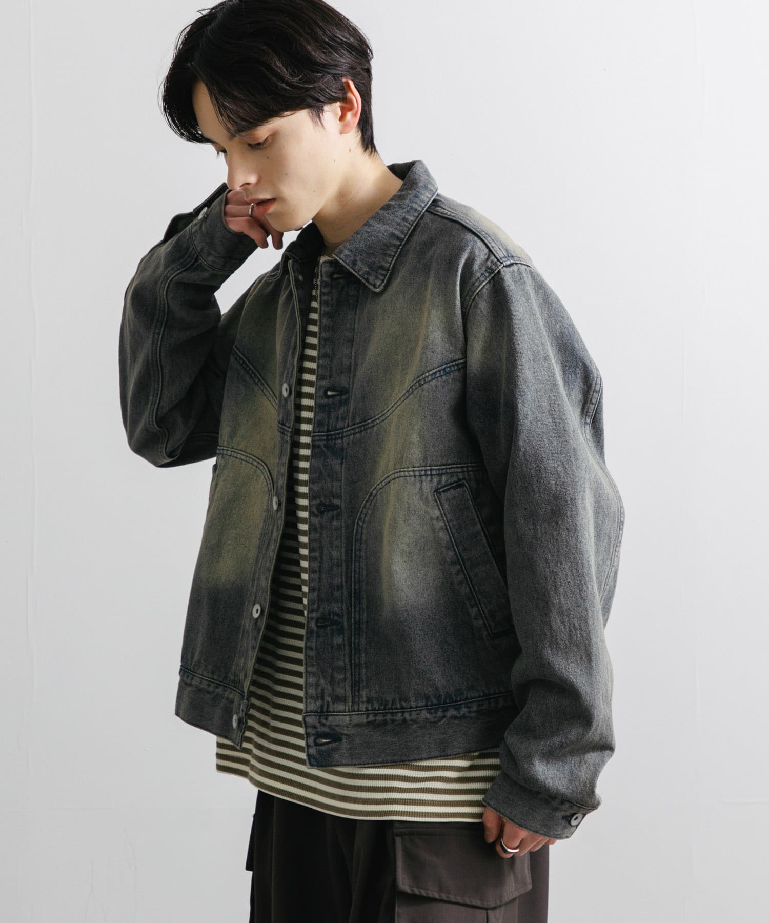 身長：169cm サイズ：L