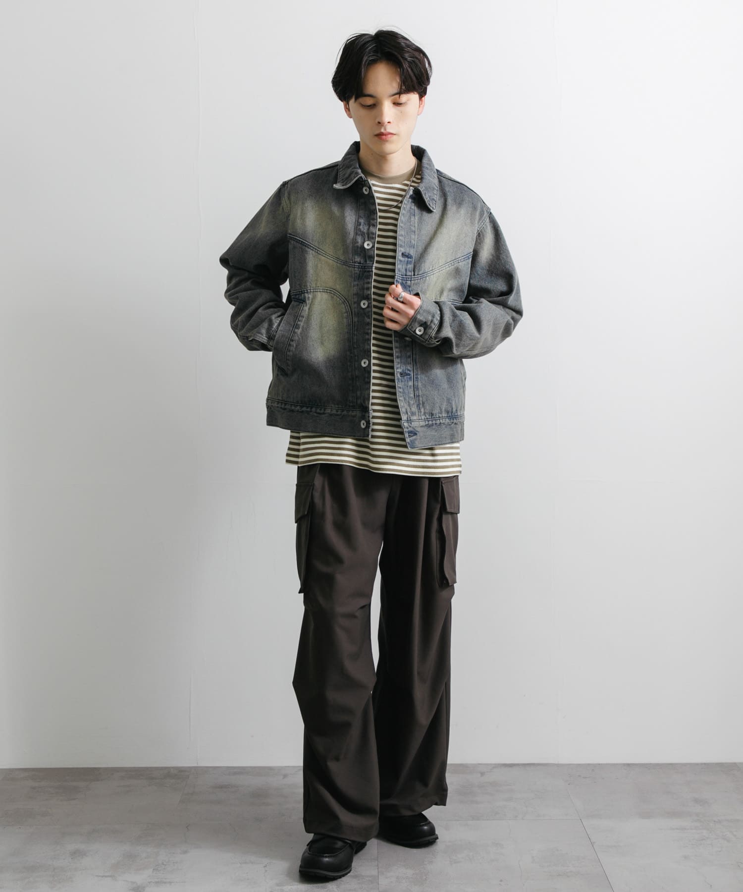 身長：169cm サイズ：L
