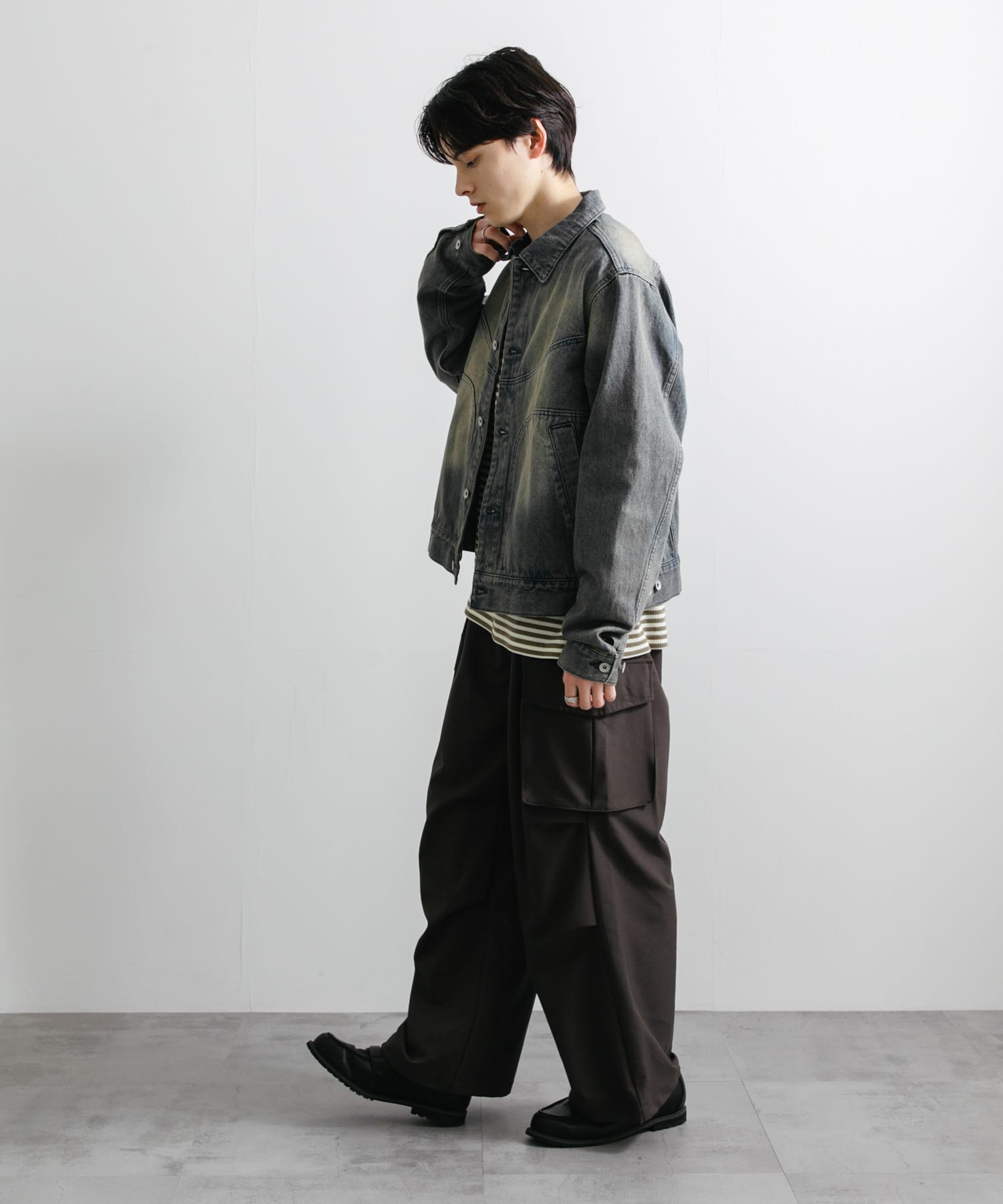 身長：169cm サイズ：L