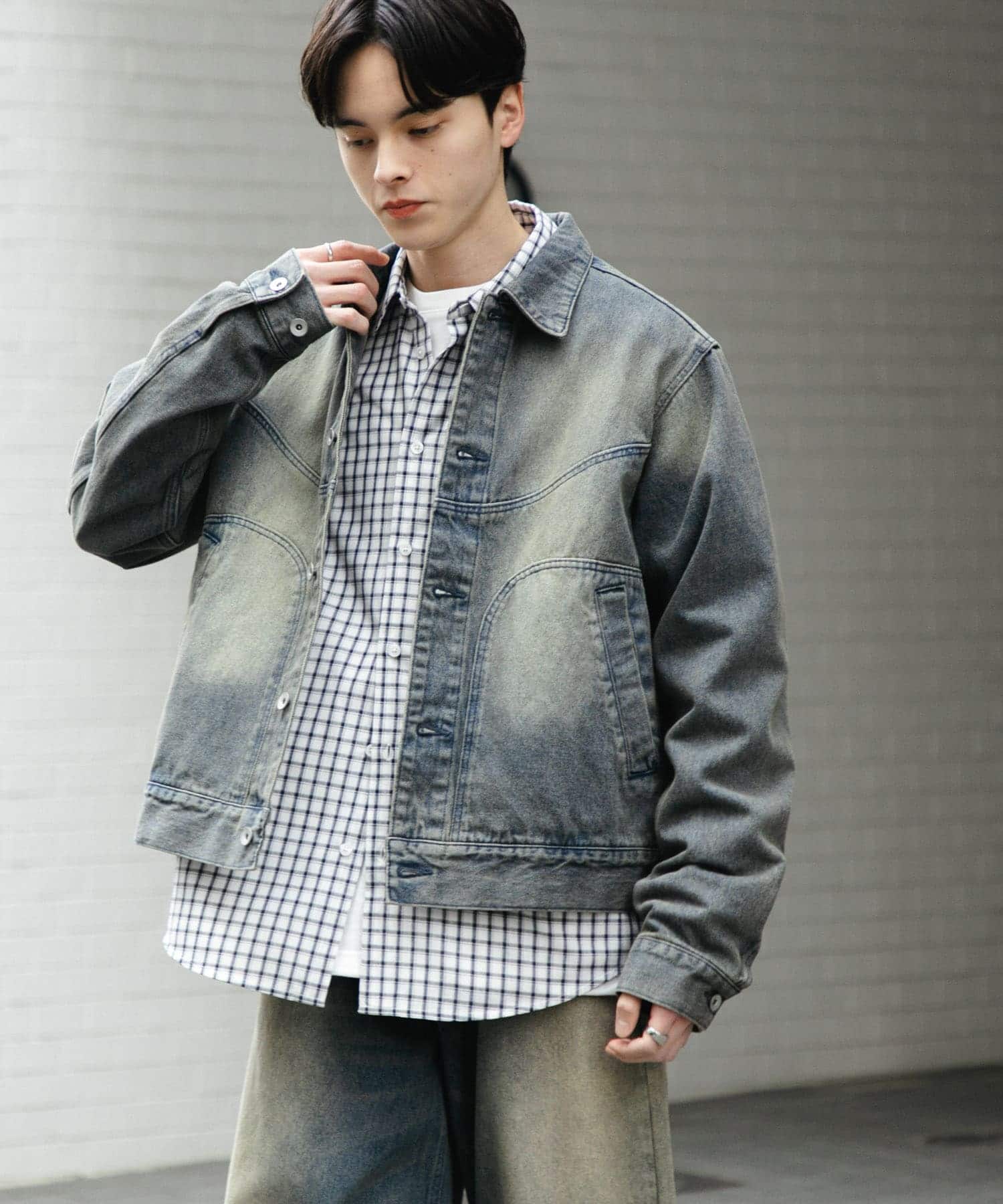 身長：173cm サイズ：L