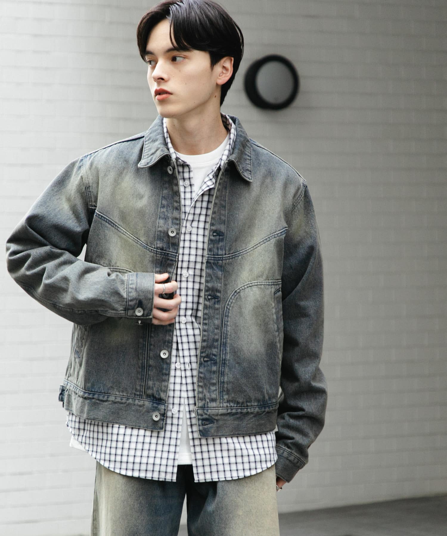 身長：173cm サイズ：L
