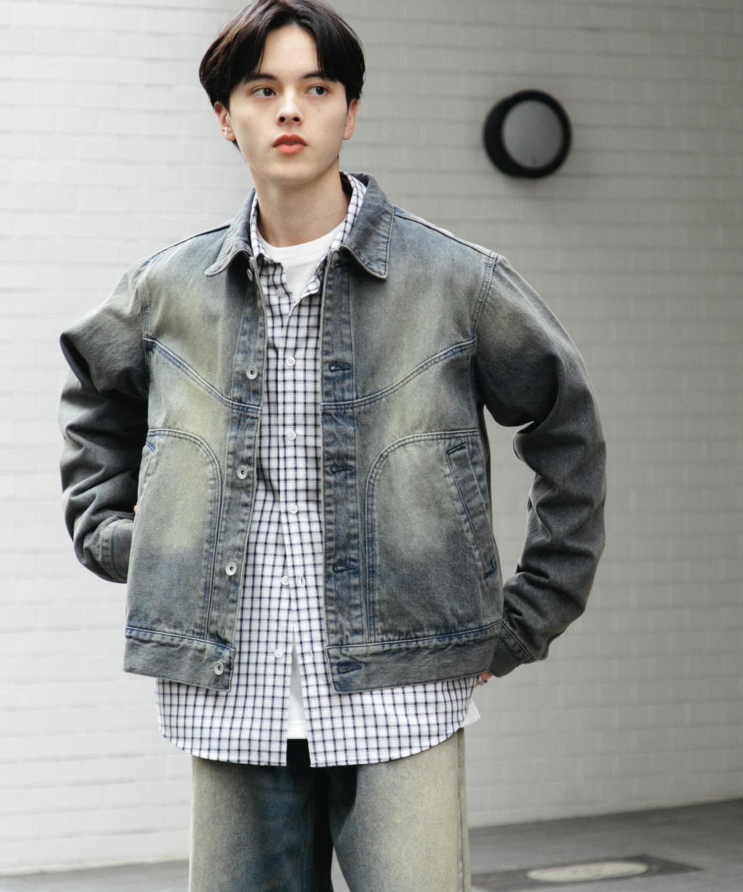 身長：173cm サイズ：L