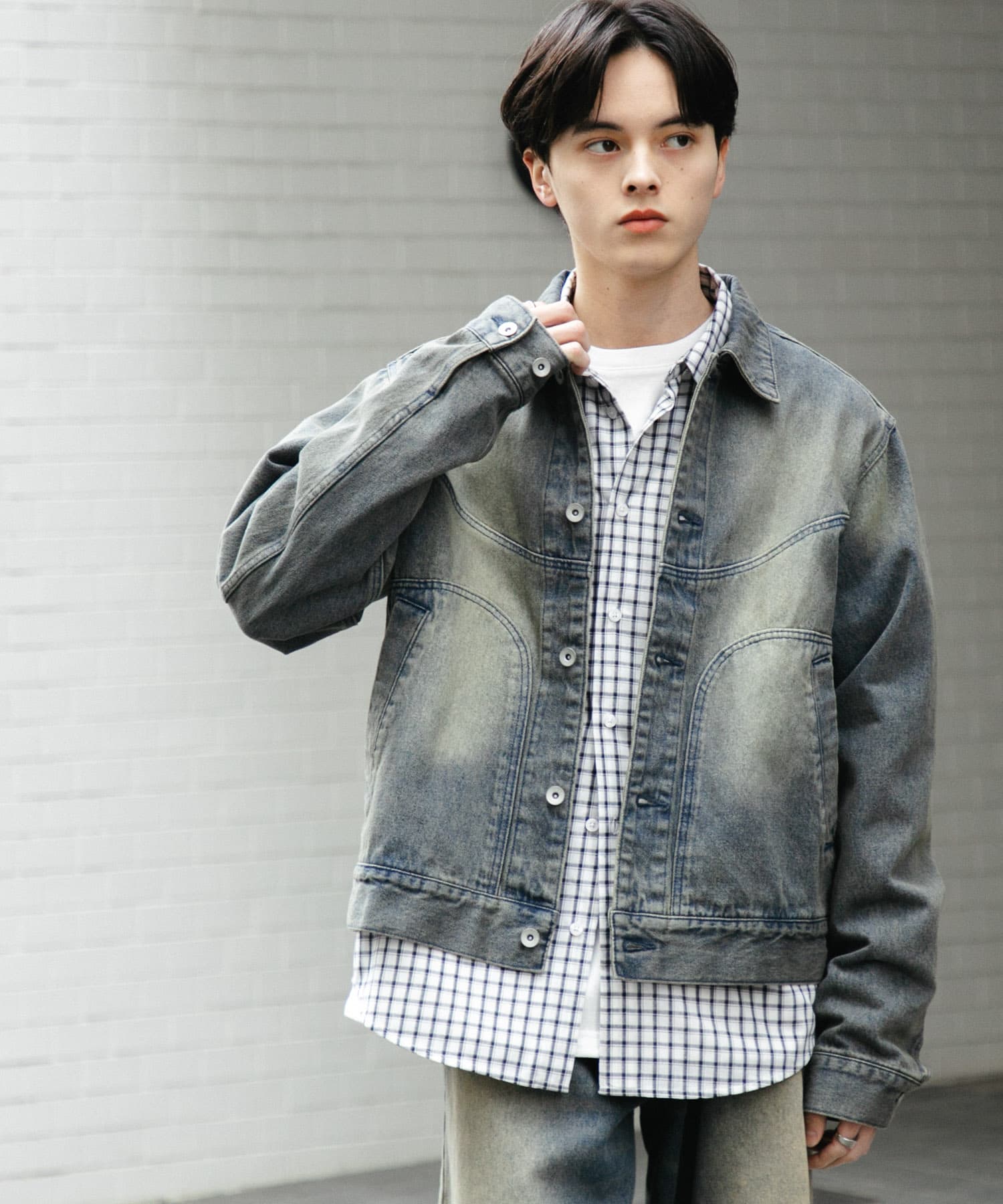 身長：173cm サイズ：L