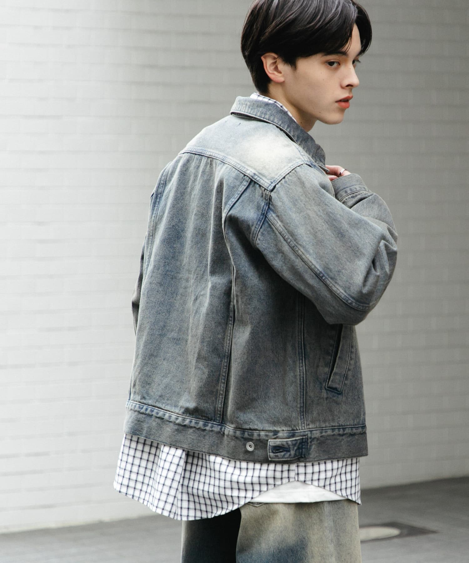 身長：173cm サイズ：L