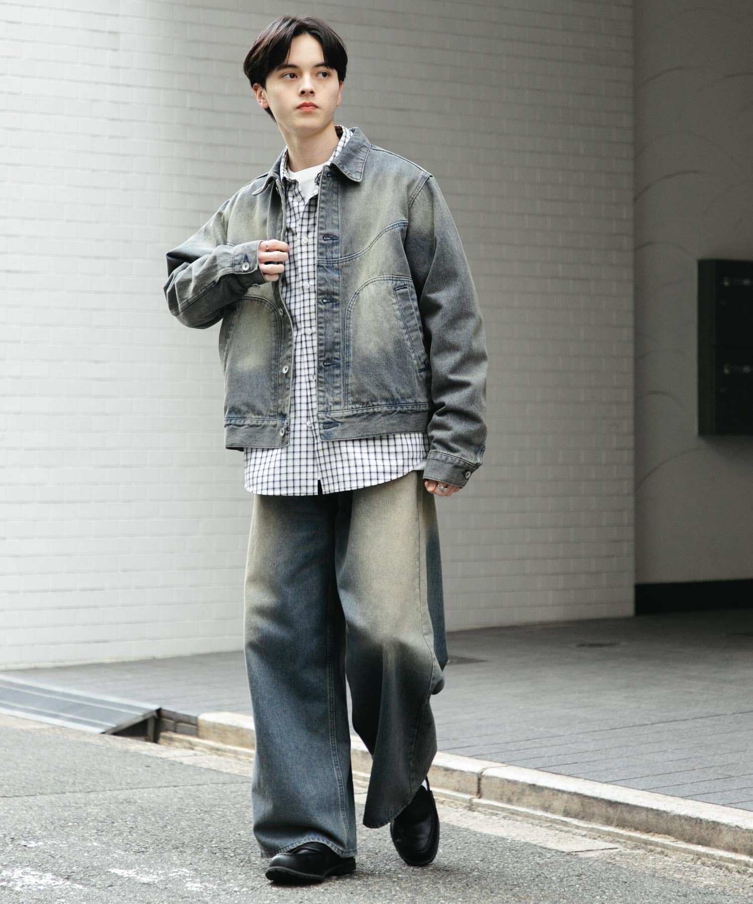 身長：173cm サイズ：L