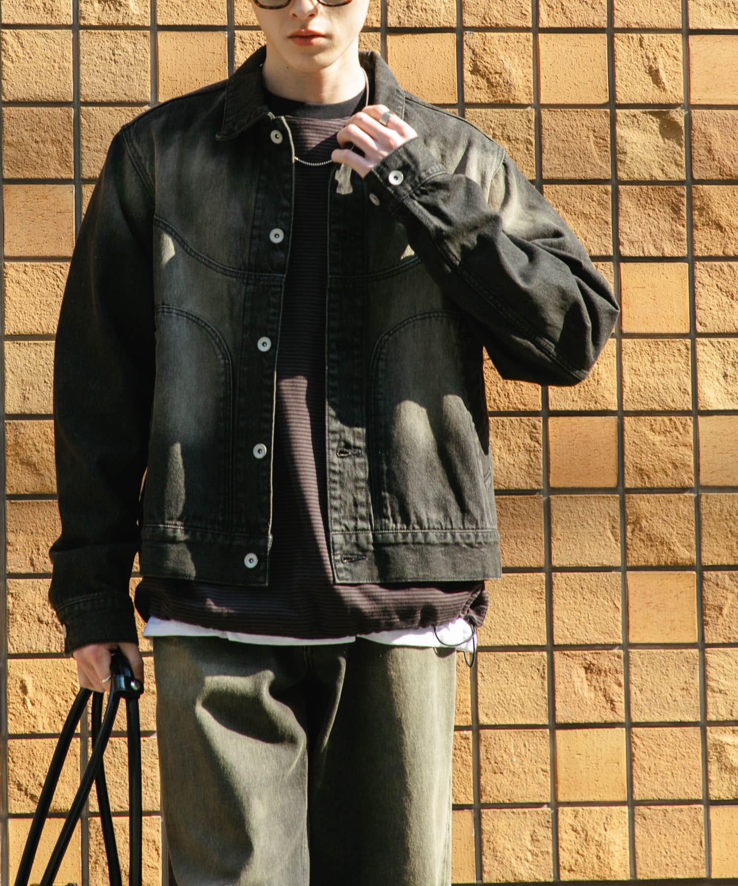 身長：173cm サイズ：L