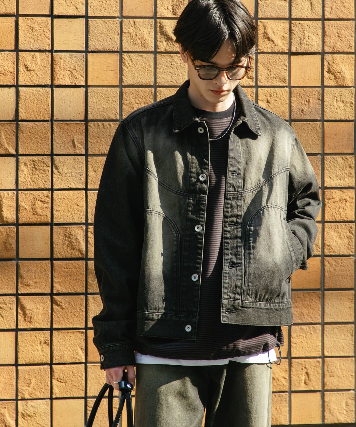 身長：173cm サイズ：L