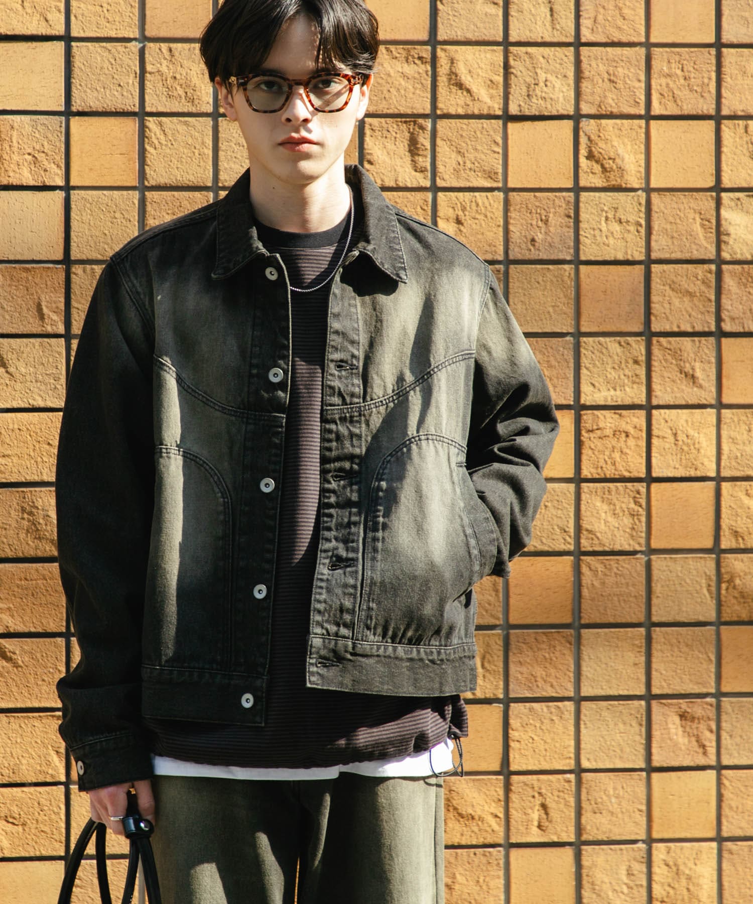 身長：173cm サイズ：L