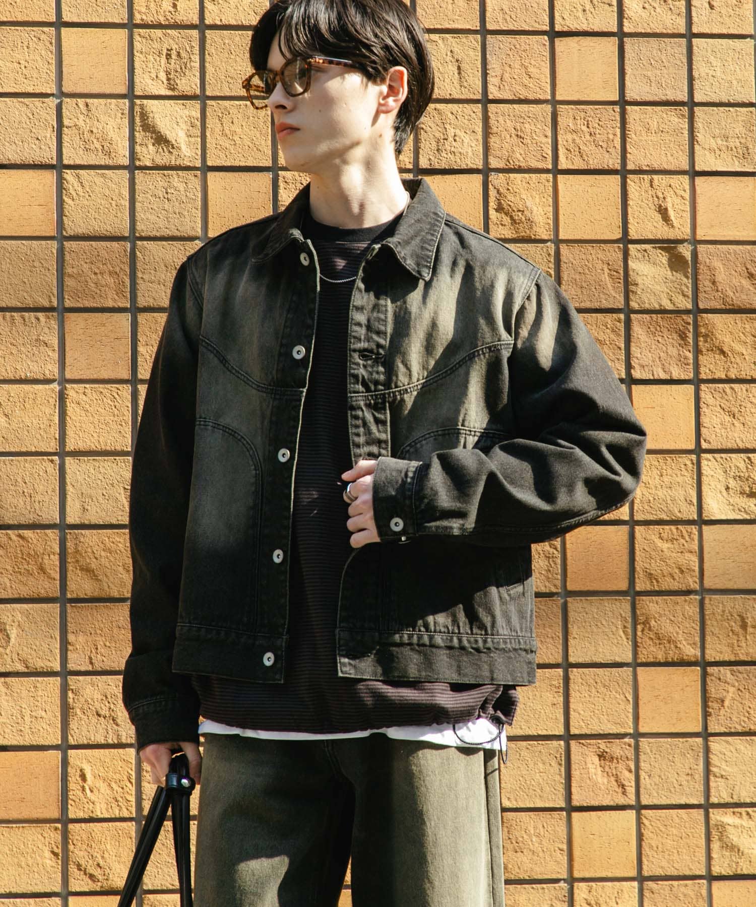 身長：173cm サイズ：L