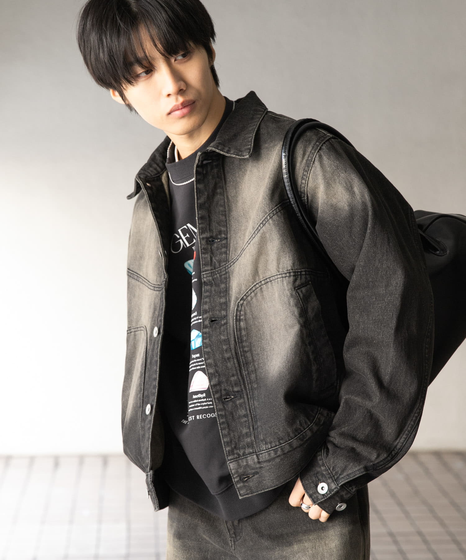 身長：172cm サイズ：L