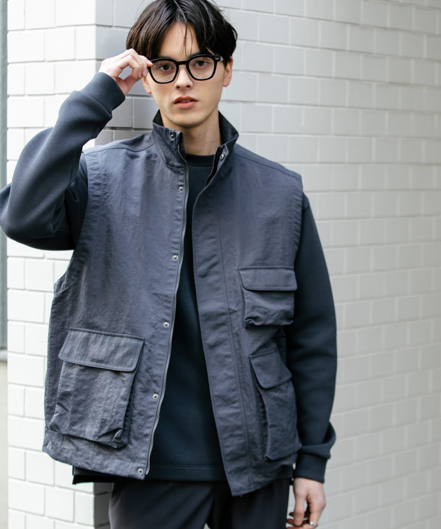 マルチポケットトラックベスト