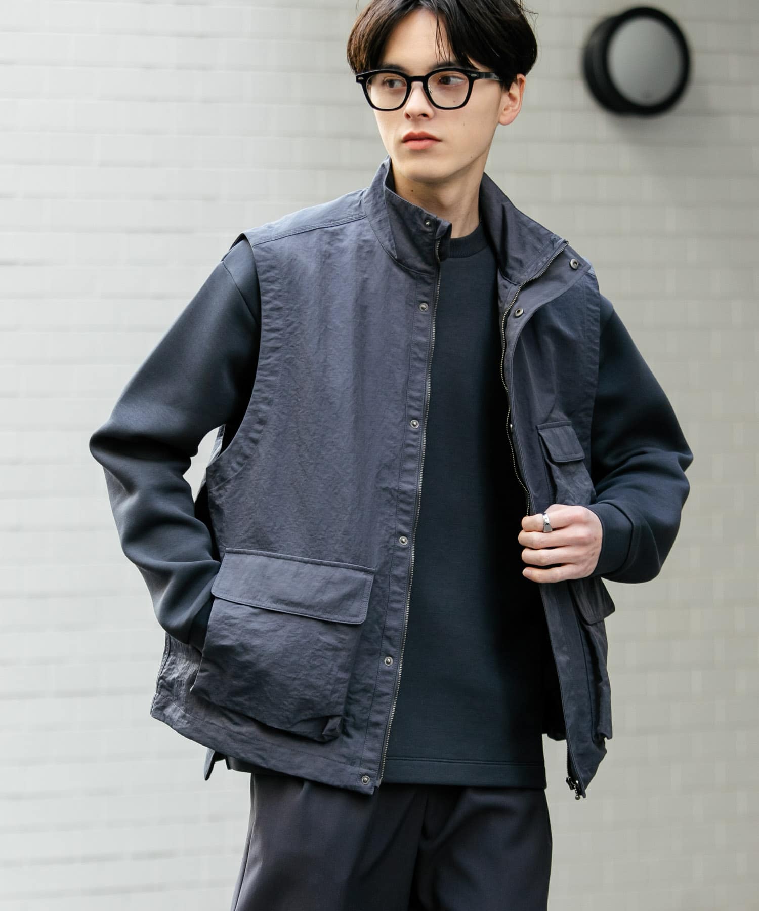 身長：173cm サイズ：L