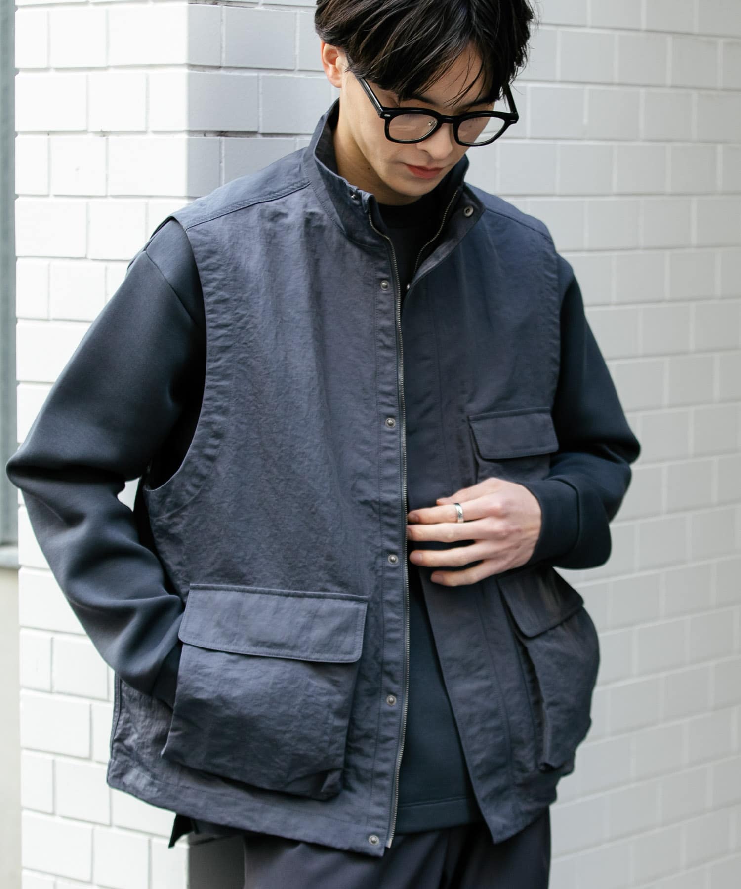 身長：173cm サイズ：L