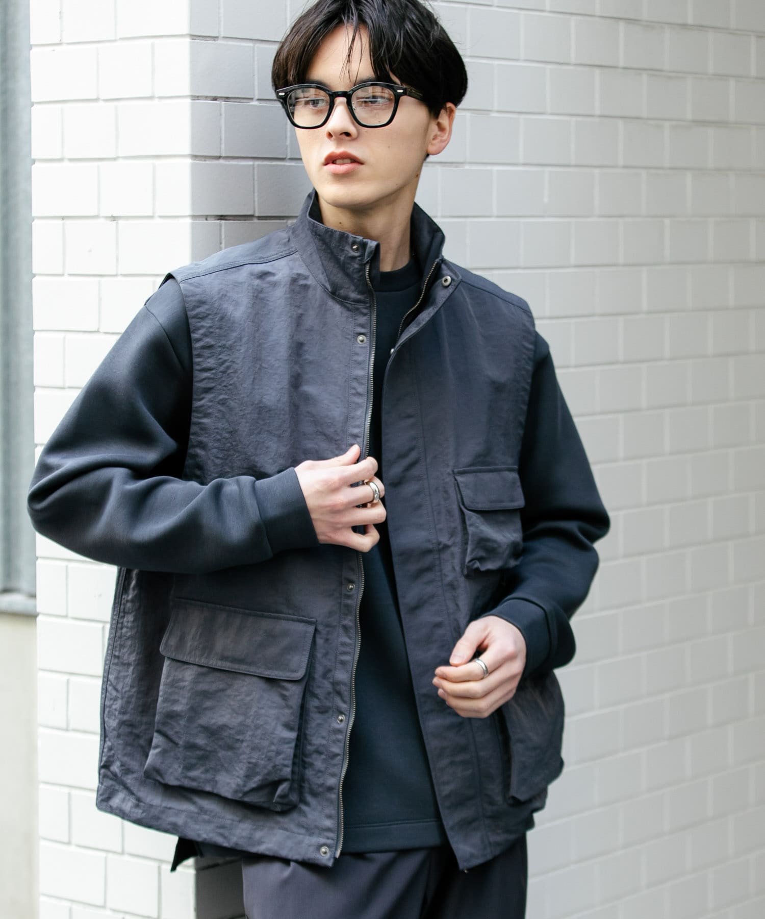 身長：173cm サイズ：L