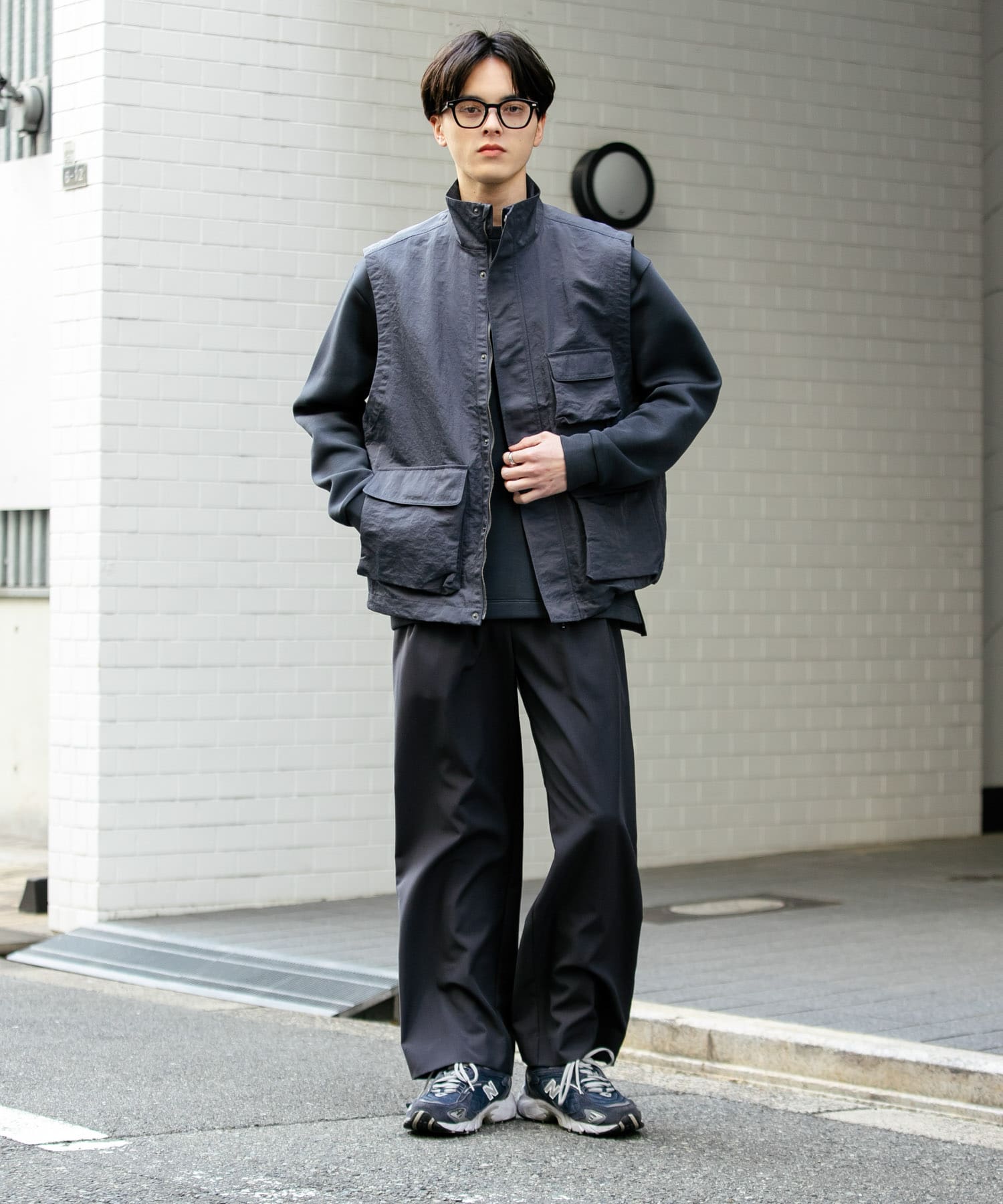 身長：173cm サイズ：L