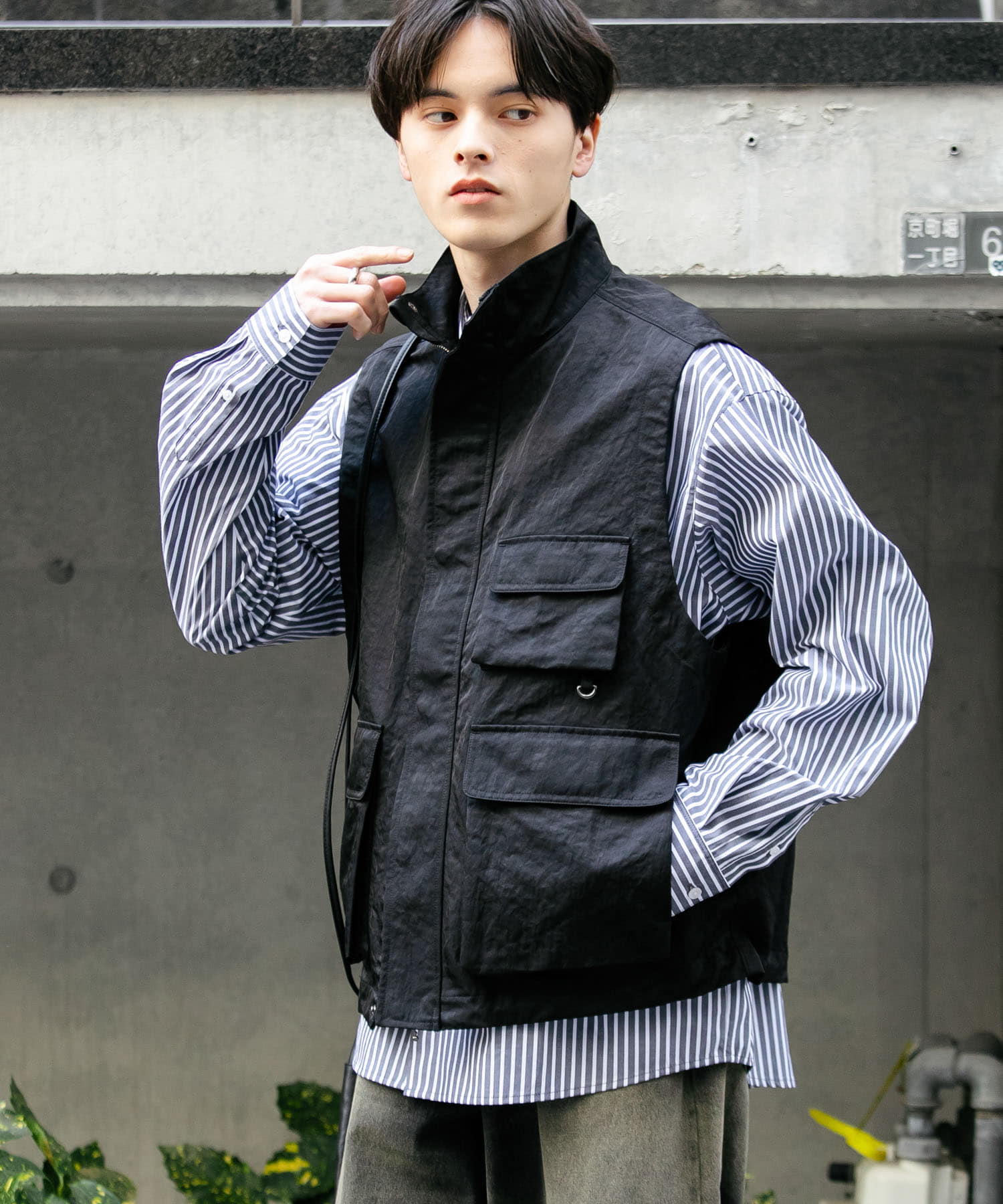 身長：173cm サイズ：L