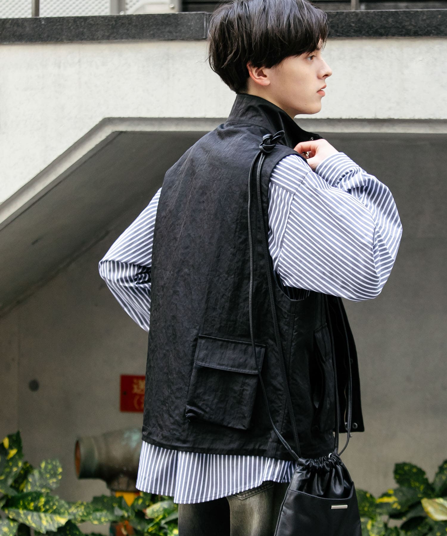 身長：173cm サイズ：L