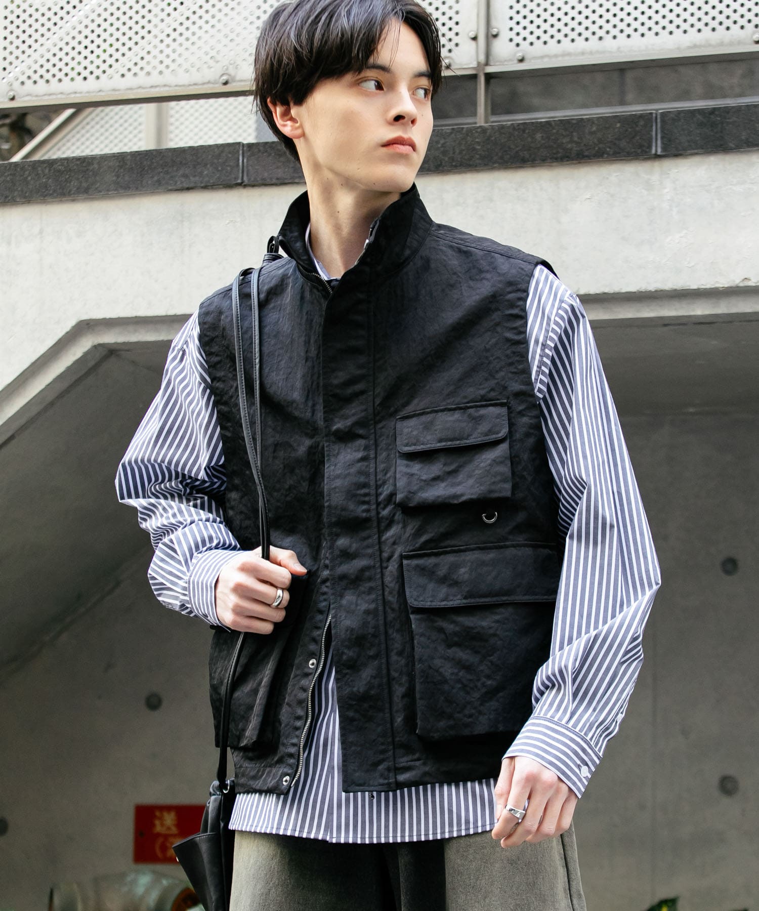 身長：173cm サイズ：L